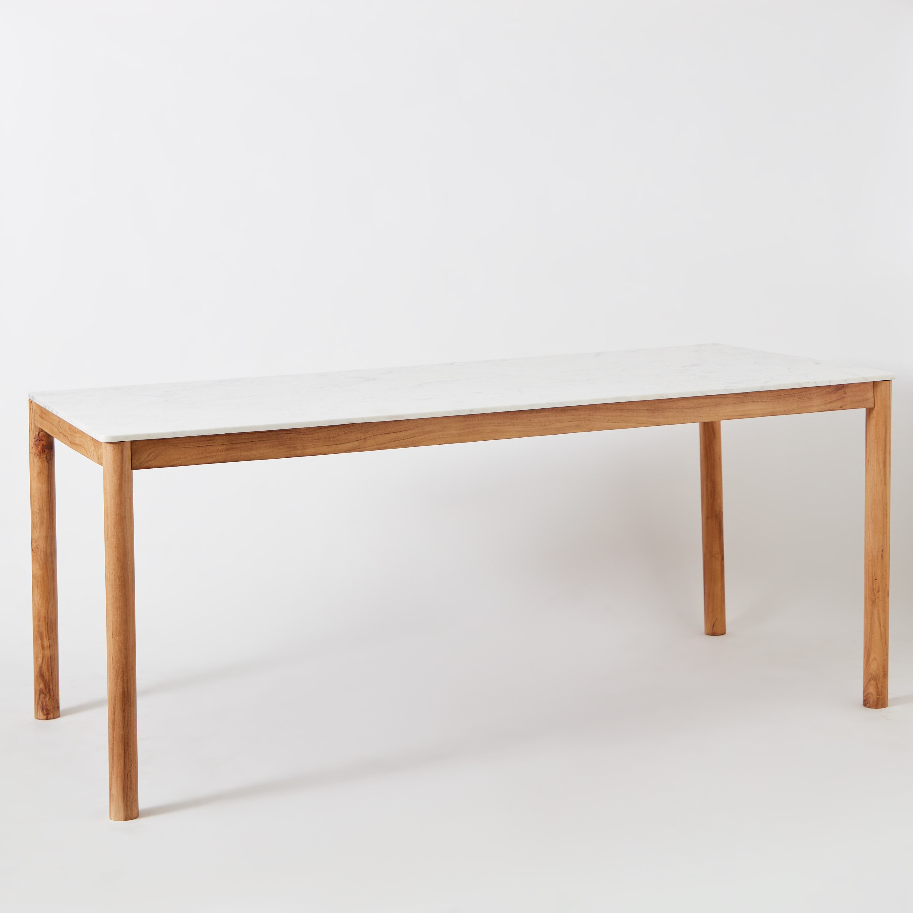 طاولة سُفرة لـ6 مقاعد بسطح من الرخام الأصلي - ميدتاون من فيندرا-hbxdiningroom-diningtablesandsets-diningtables-sixseater-image-7