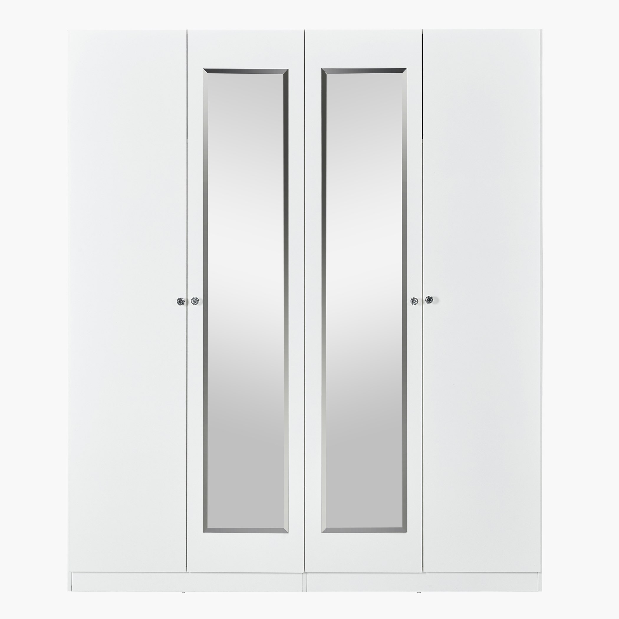 خزانة ملابس بـ 4 أبواب ومرآة من أورو-hbxfurniture-wardrobes-image-2