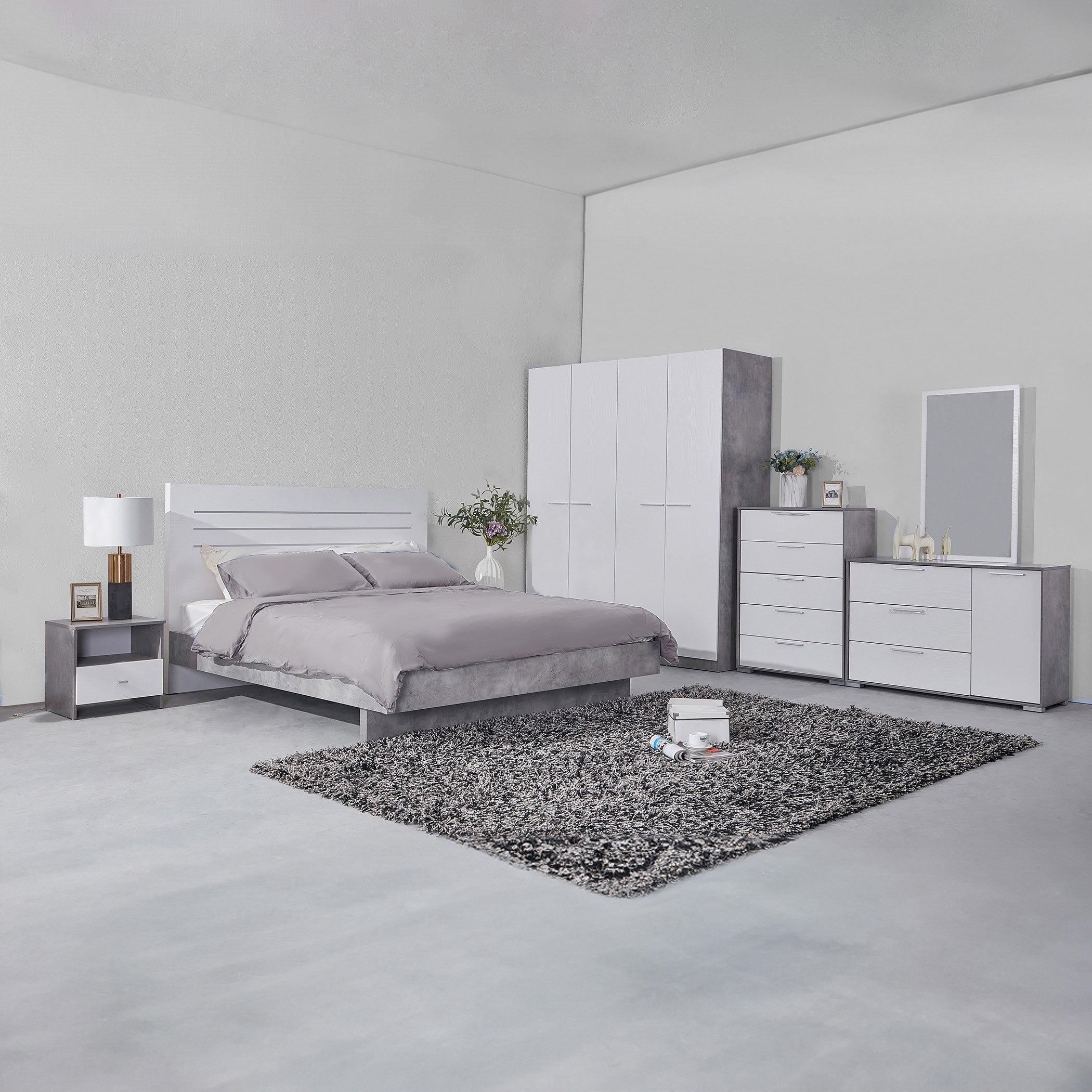 Patara 3-Drawer 1-Door Master Dresser without Mirror-hbxfurniture-bedroom-dressersandmirrors-image-9