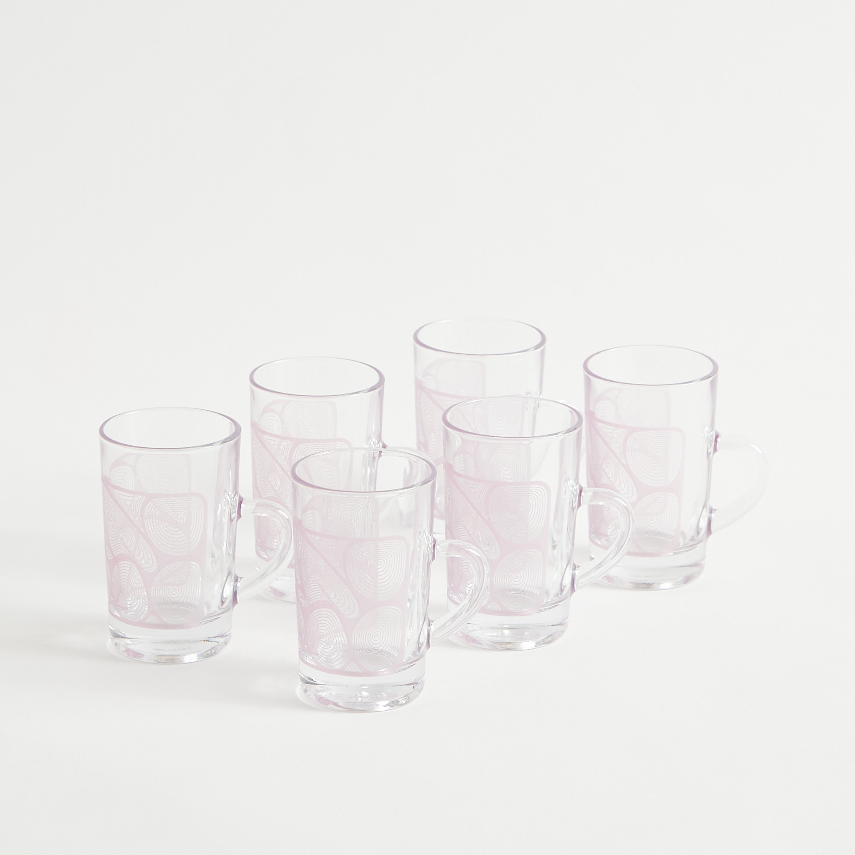 Dimlaj Contour 6-Piece Glass Tea Tumbler Set - 120 ml-hbxhomeware-hbxkitchen-image-6