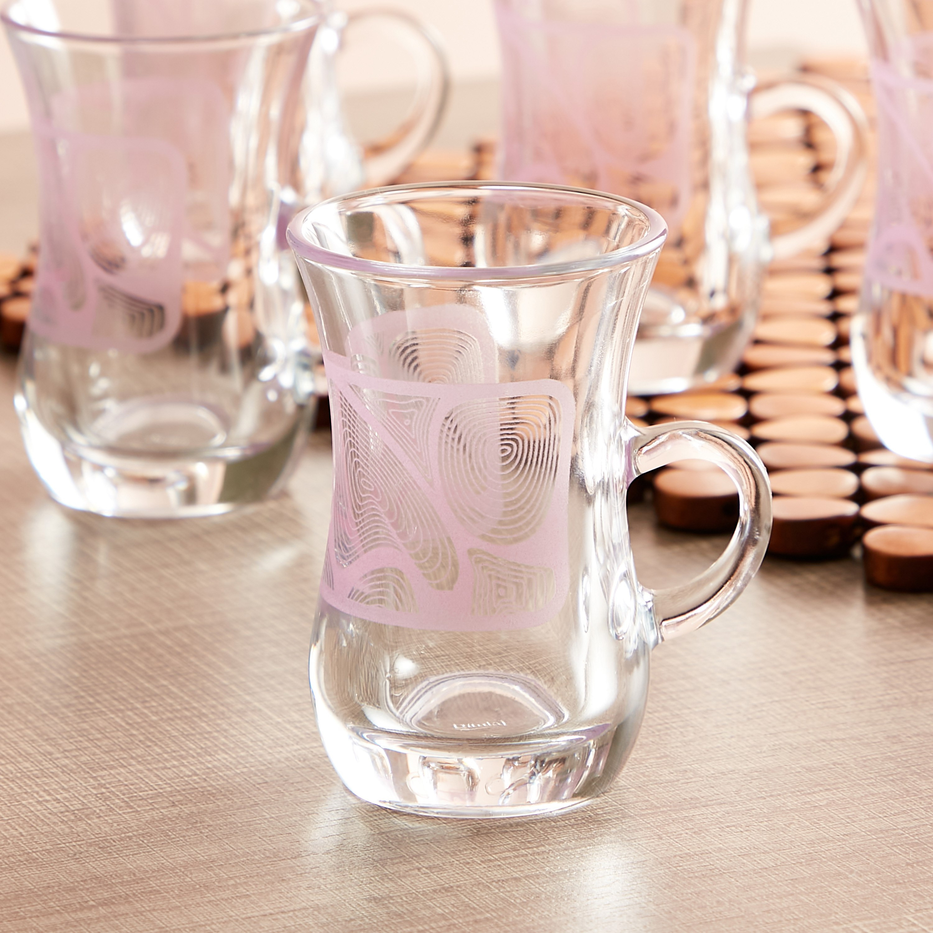 طقم إستيكان زجاج 6 قطع من ديملاج كونتور - 100 مل-hbxhomeware-hbxkitchen-image-2