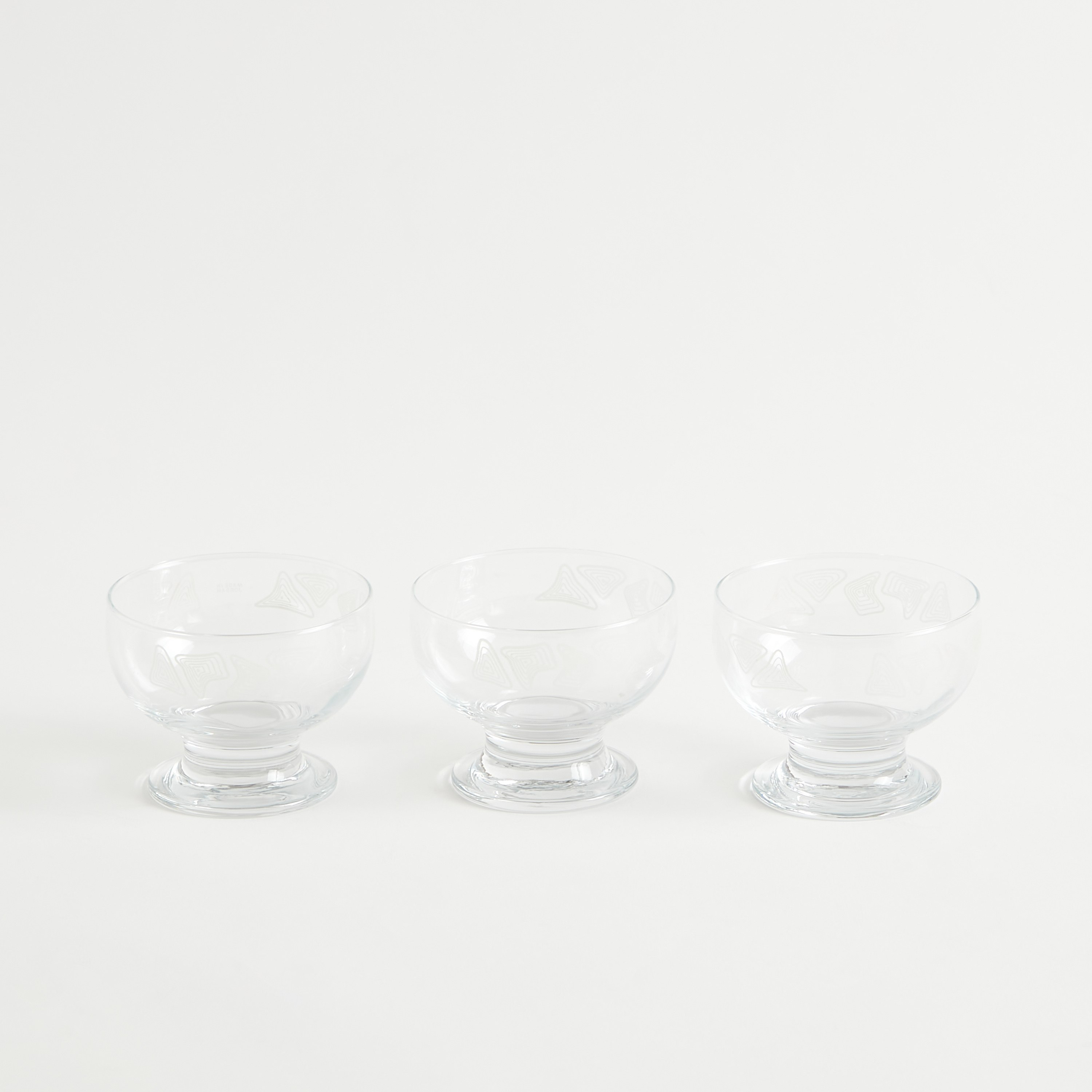طقم أوعية آيس كريم زجاج 3 قطع كونتور من ديملاج - 230 مل-hbxhomeware-hbxkitchen-image-6