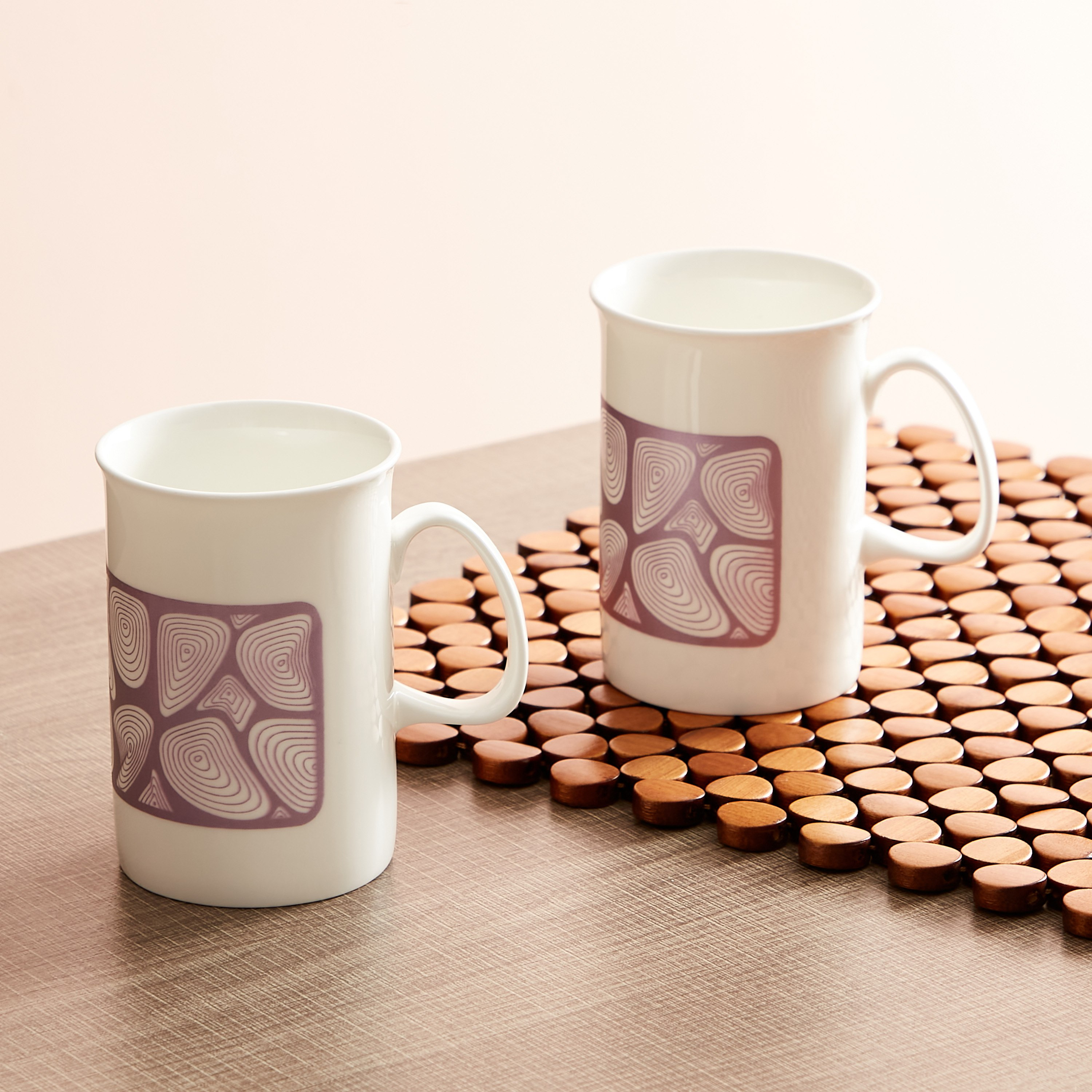 طقم مجات بورسلان قطعتين من ديملاج كونتور - 335 مل-hbxhomeware-hbxkitchen-image-1