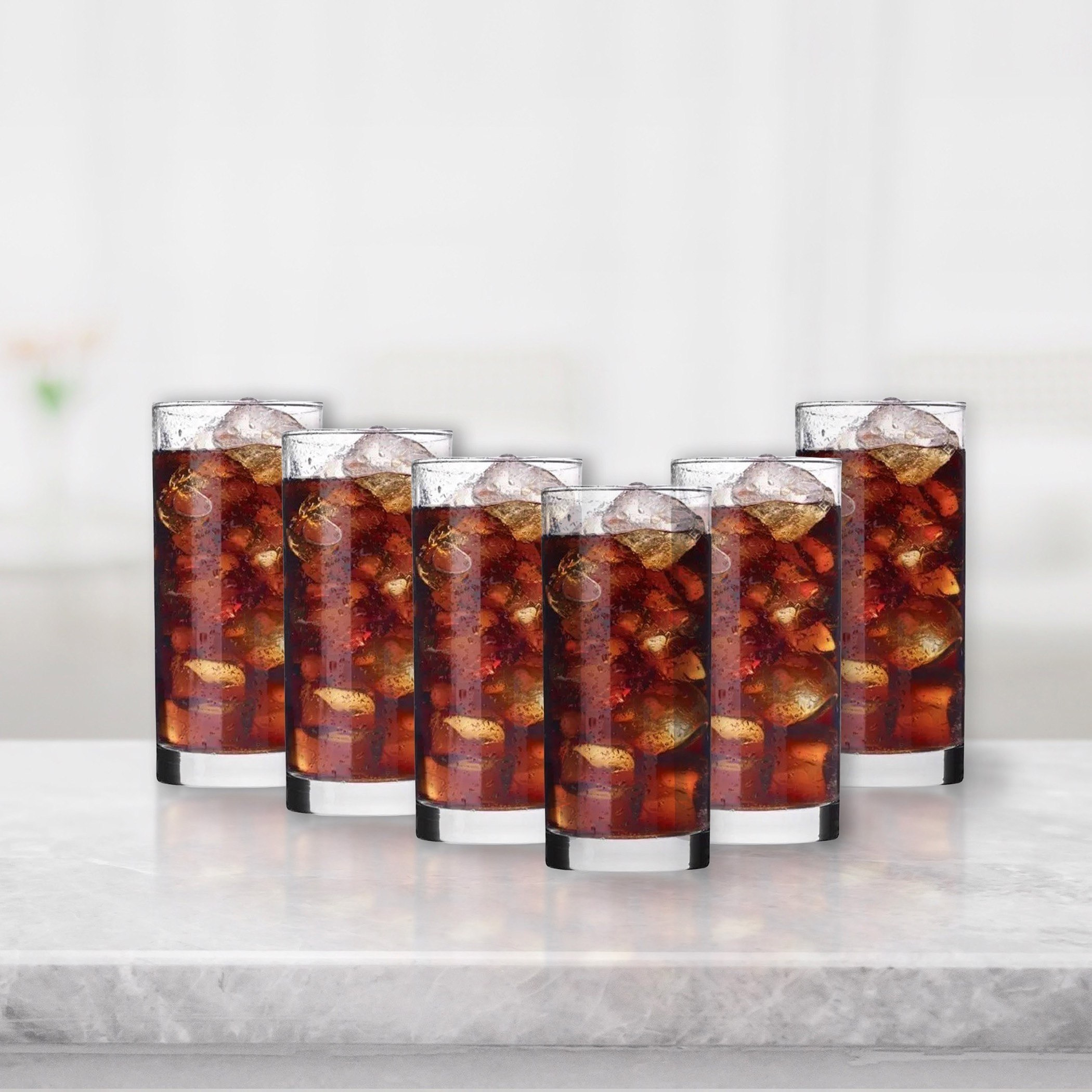 طقم كاسات طويلة كريستال 6 قطع من كروسنو - 300 مل-hbxhomeware-hbxkitchen-image-1