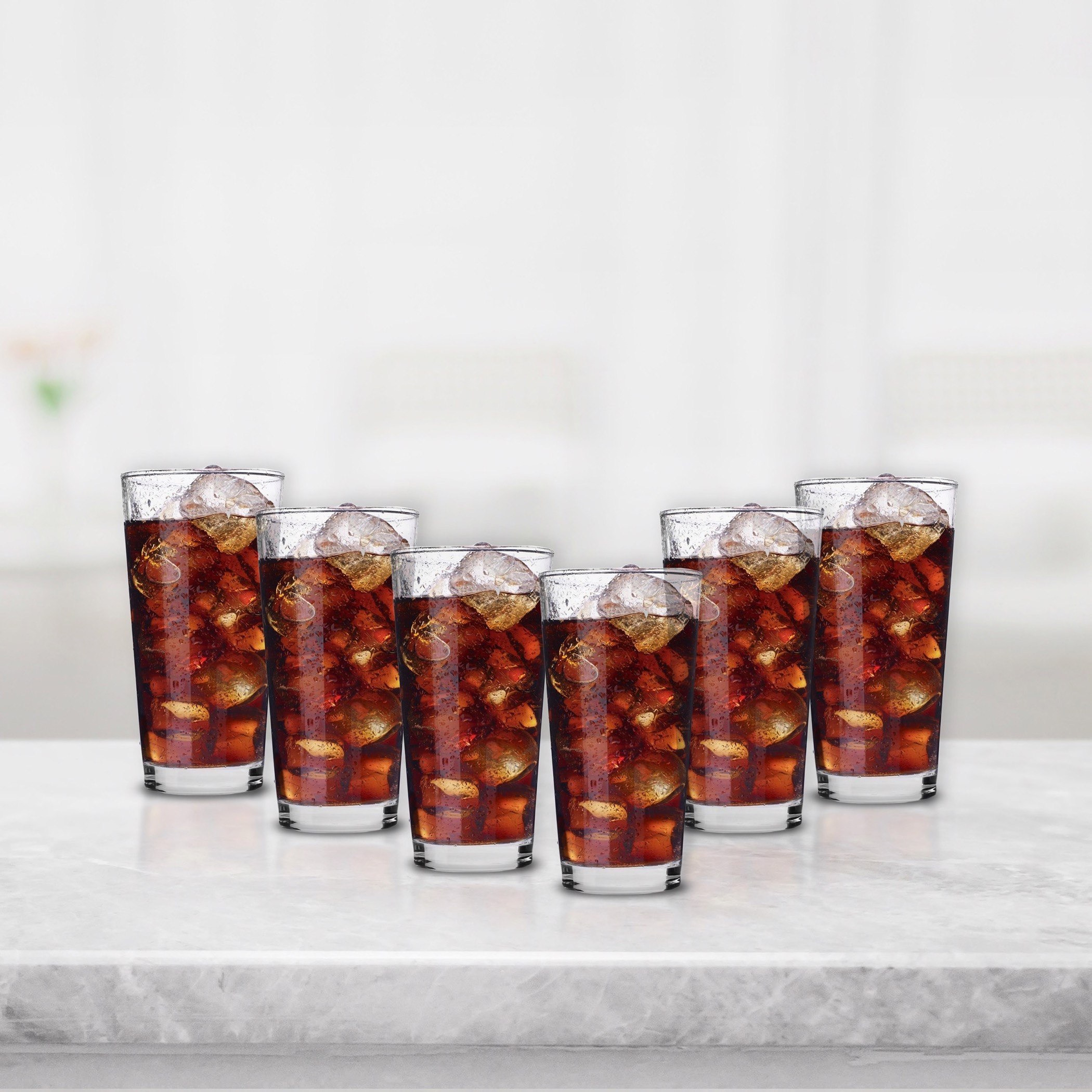 طقم كاسات مشروبات كريستال طويلة 6 قطع من كروسنو - 350 مل-hbxhomeware-hbxkitchen-image-1