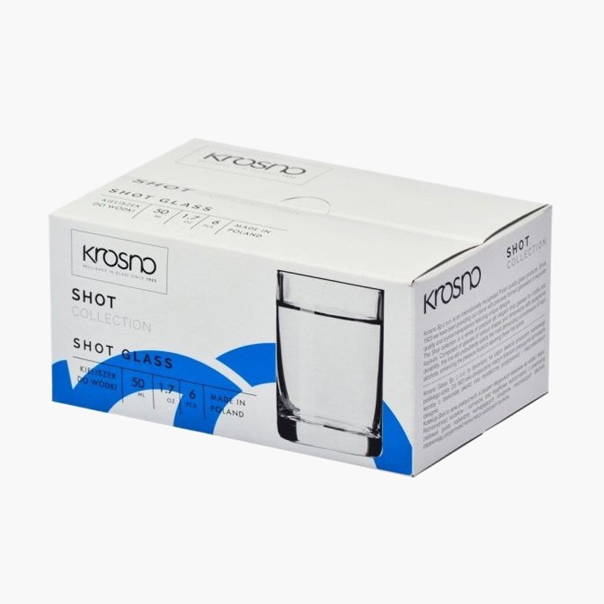 طقم كاسات صغيرة كريستال 6 قطع من كروسنو - 50 مل-hbxhomeware-hbxkitchen-image-5