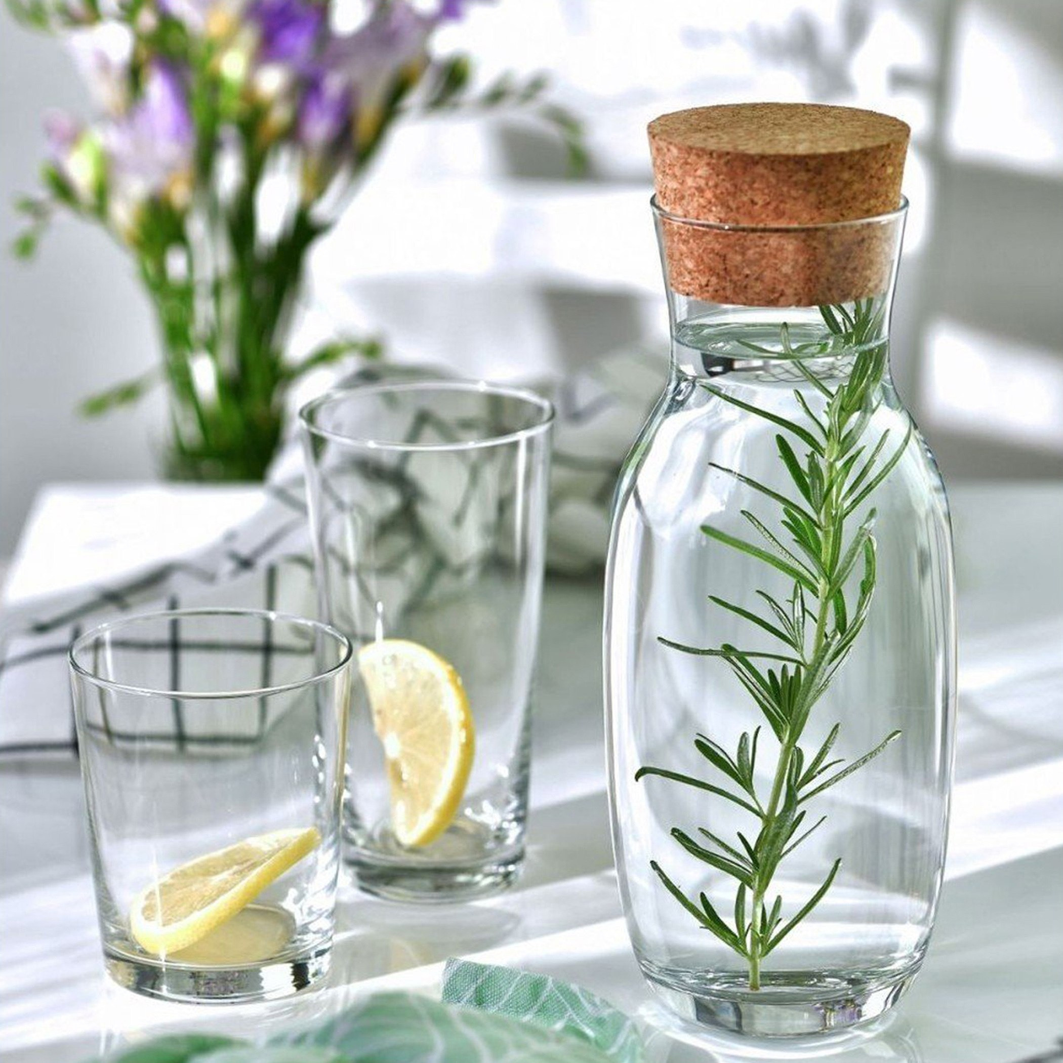 إبريق كريستال مع سدادة فلين من كروسنو - 1 لتر-hbxhomeware-hbxkitchen-image-1
