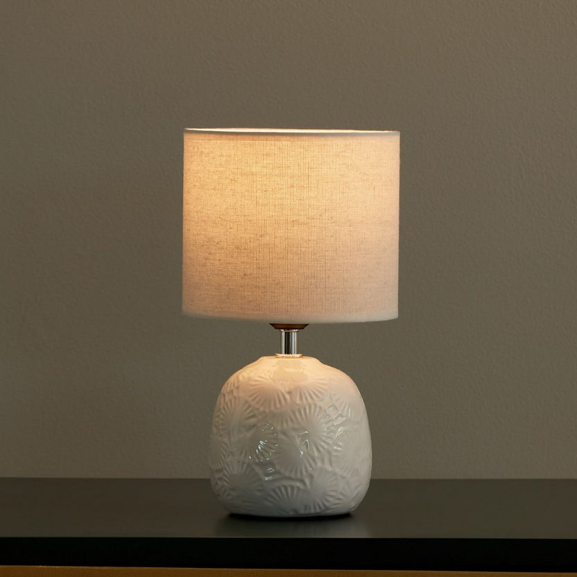 Anya Ceramic Table Lamp - 15x15x29 cm-Table Lamps-image-1