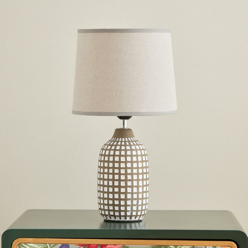 Anya Ceramic Table Lamp - 23x23x38 cm-Table Lamps-image-0