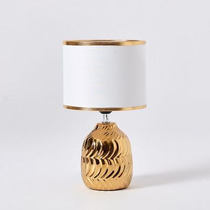 Anya Ceramic Table Lamp - 19x19x33 cms