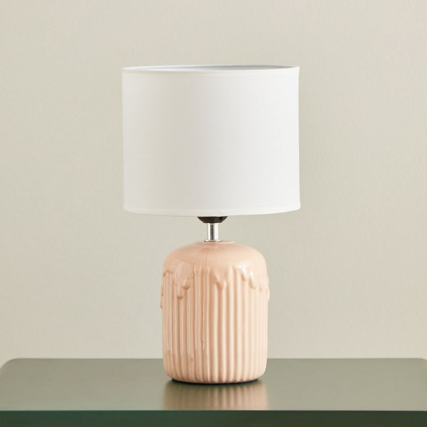 Anya Ceramic Table Lamp - 19x19x35 cm-Table Lamps-image-0