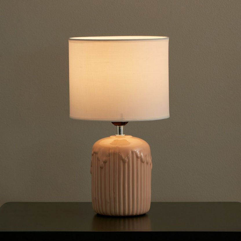 Anya Ceramic Table Lamp - 19x19x35 cm-Table Lamps-image-1