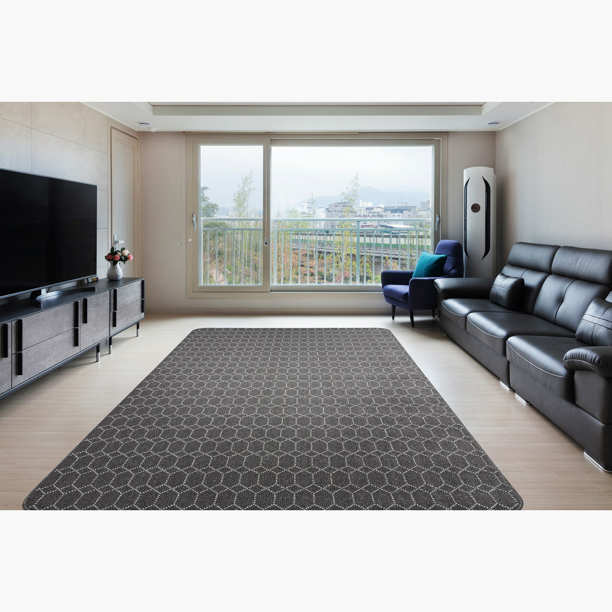 سجادة مقاومة للإنزلاق من بلمونت - 160x240 سم-hbxdecorandfurnishings-floorcoverings-rugs-image-1