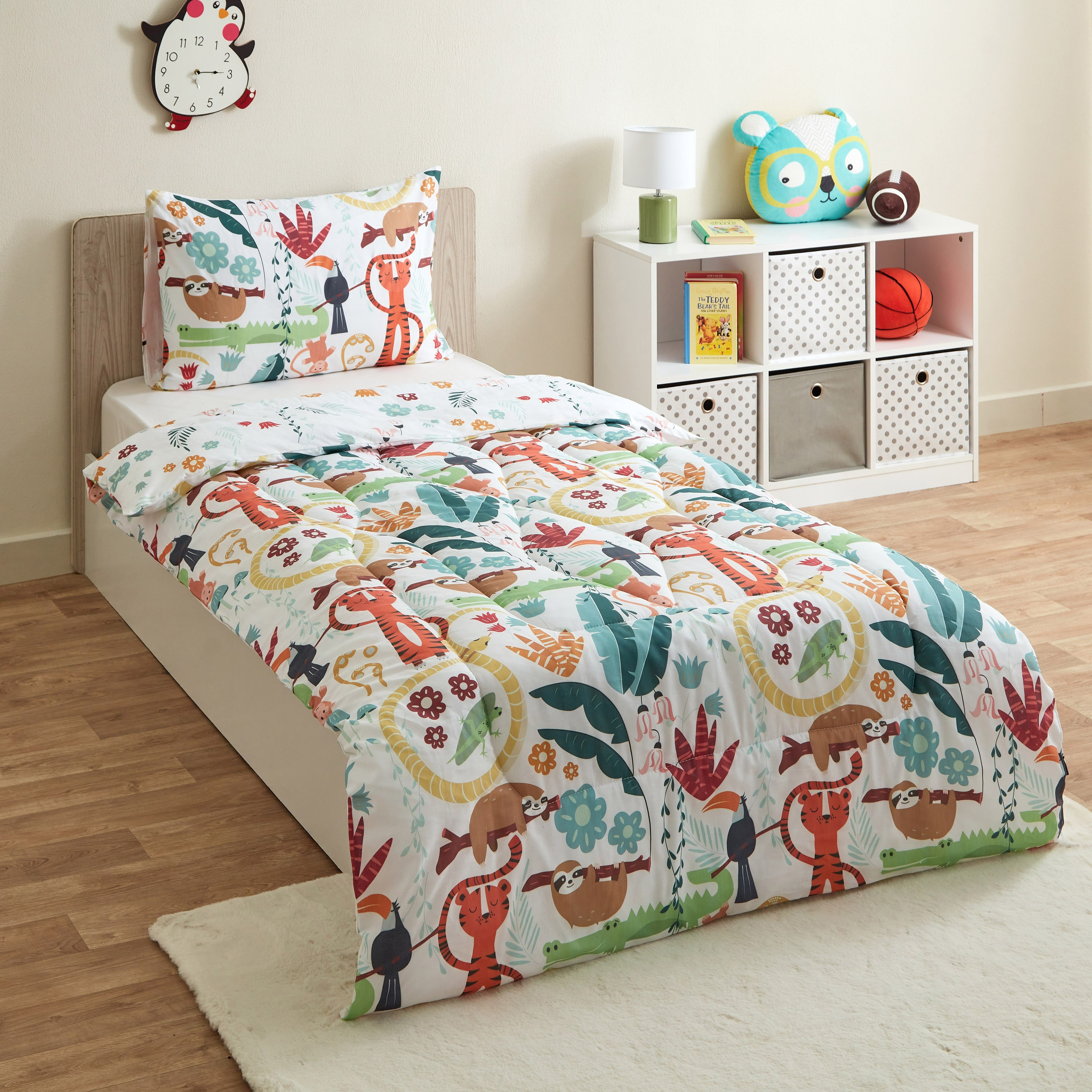 طقم لحاف قطن فردي قطعتين من ليام - 130x220 سم-hbxhomeware-hbxkidsandyouth-image-1