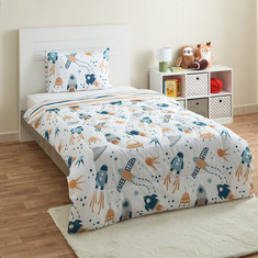 Liam Kapas 2-Piece Twin Cotton Comforter Set - 160x220 cm