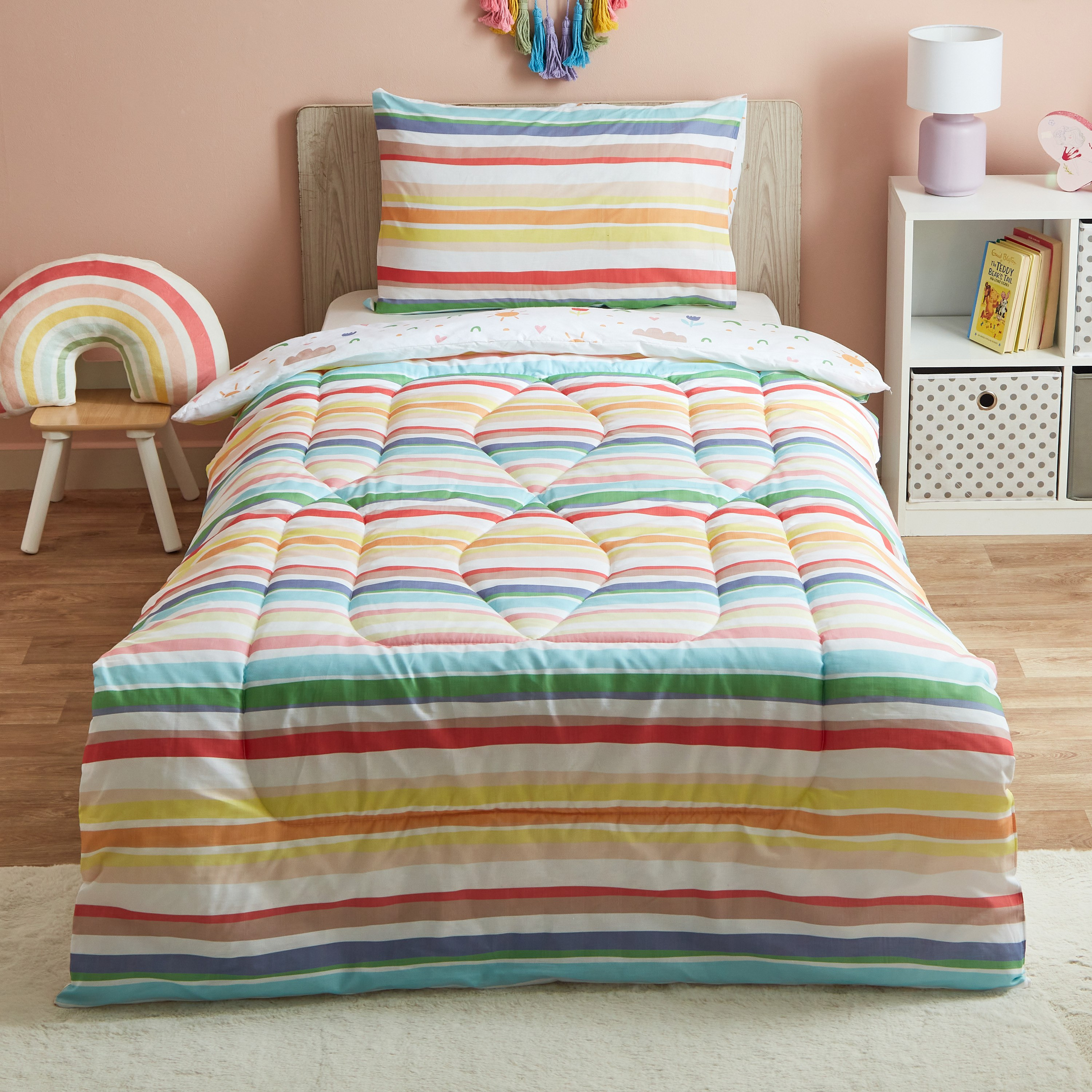 طقم لحاف قطن فردي قطعتين كاباس من ليام - 130x220 سم-hbxhomeware-hbxkidsandyouth-image-2