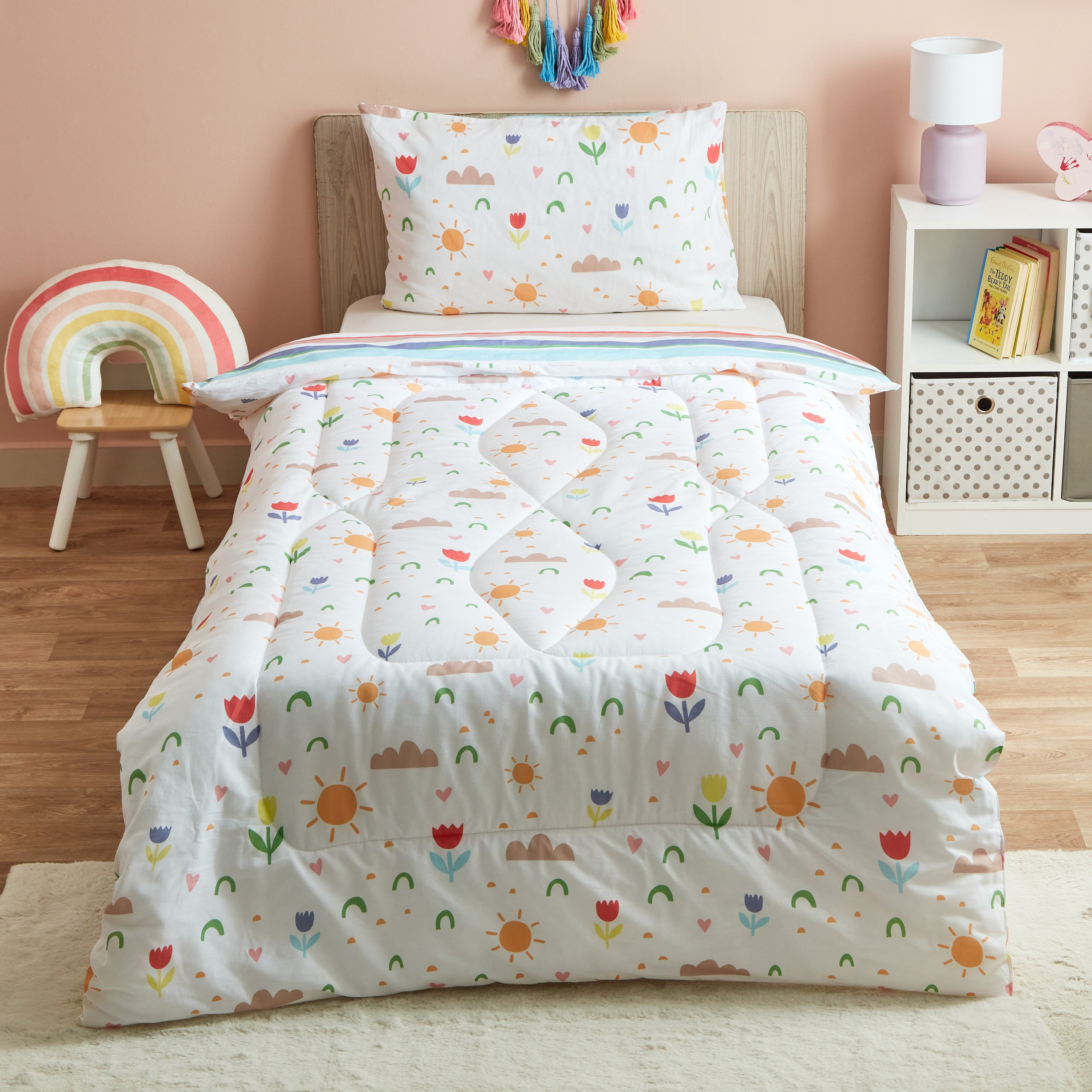 طقم لحاف قطن فردي قطعتين كاباس من ليام - 130x220 سم-hbxhomeware-hbxkidsandyouth-image-3