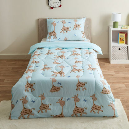 Liam Kapas 2-Piece Cotton Single Comforter Set - 130x220 cms