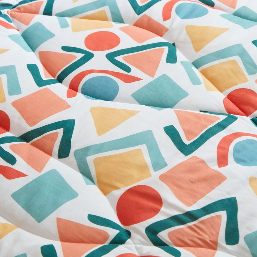 Liam Kapas 2-Piece Single Cotton Comforter Set - 130x220 cm-Comforter Sets-image-3