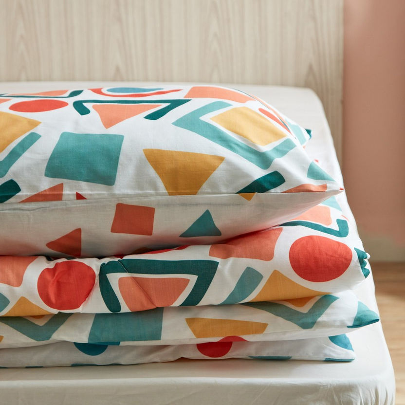Liam Kapas 2-Piece Single Cotton Comforter Set - 130x220 cm-Comforter Sets-image-7