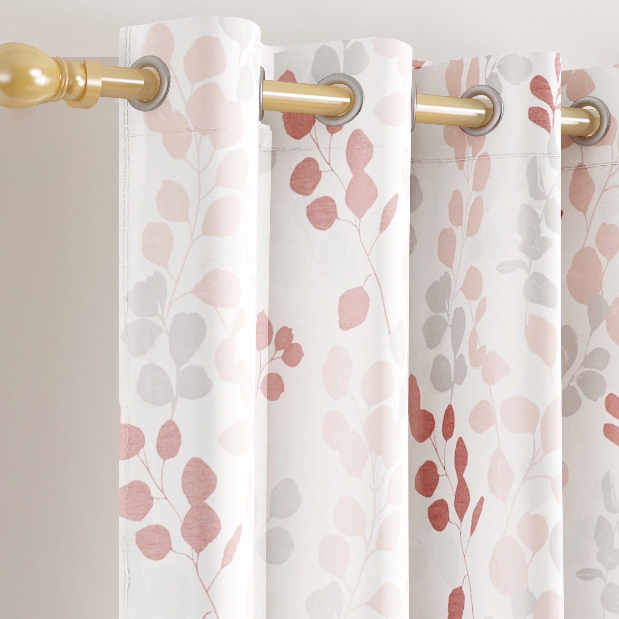 Ruselle Acacia Printed Single Curtain - 140x240 cm-hbxhomeware-hbxdecorandfurnishings-image-2