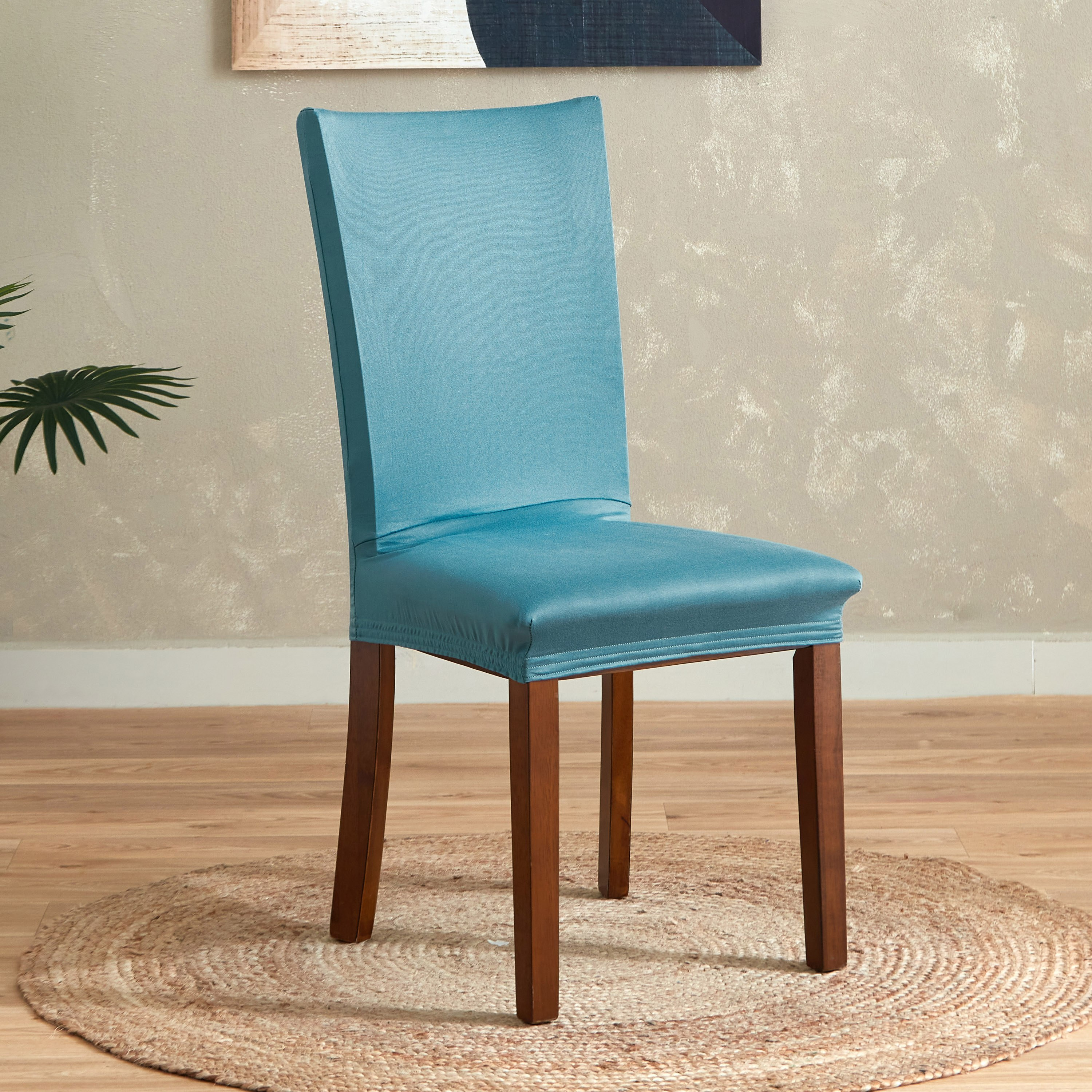 غطاء كرسي سادة من سكواب - طقم من قطعتين-hbxhomeware-hbxkitchen-image-1