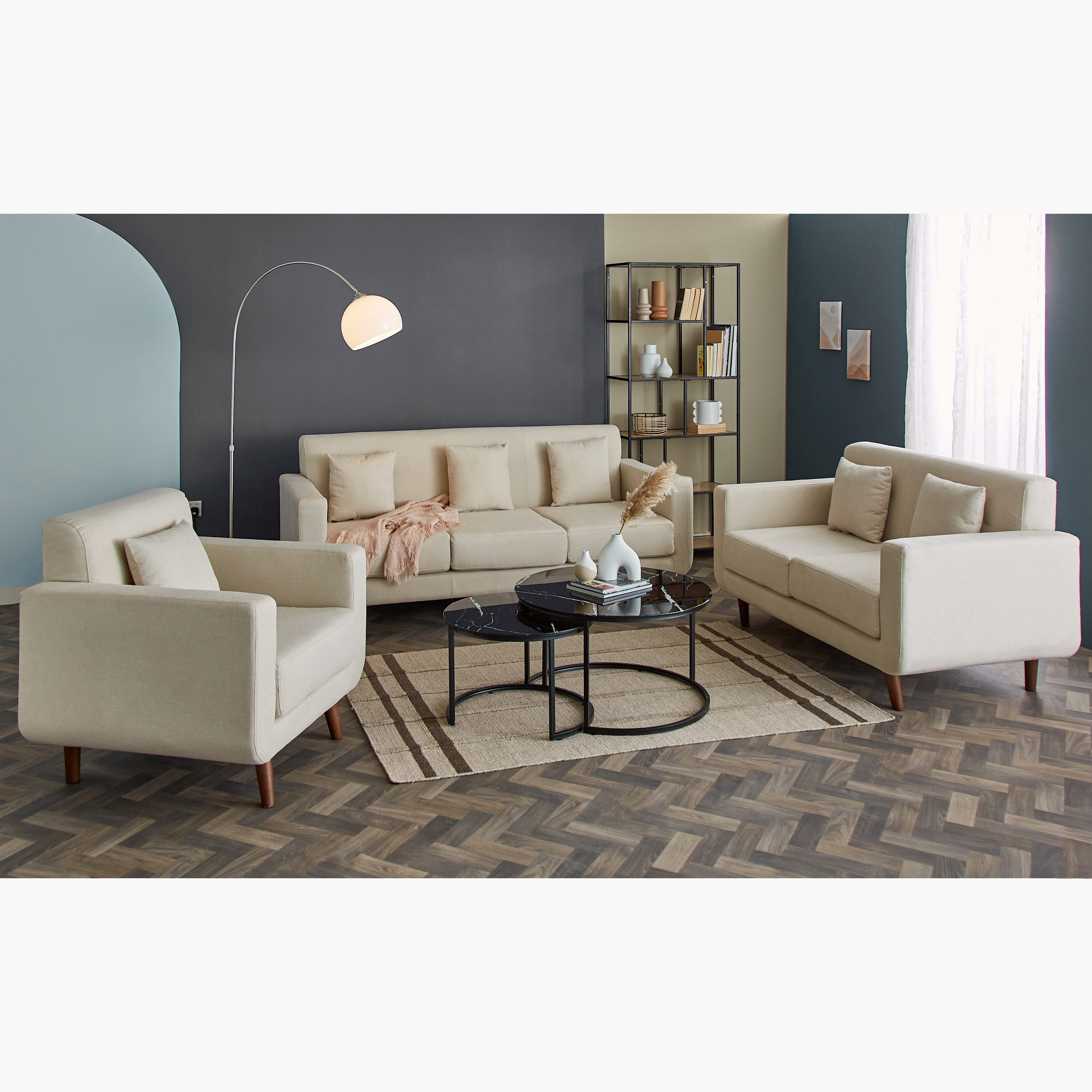 كنبة مقعدين قماش مع وسادتين من بورتوفينو-hbxlivingroom-sofasandarmchairs-sofas-image-9