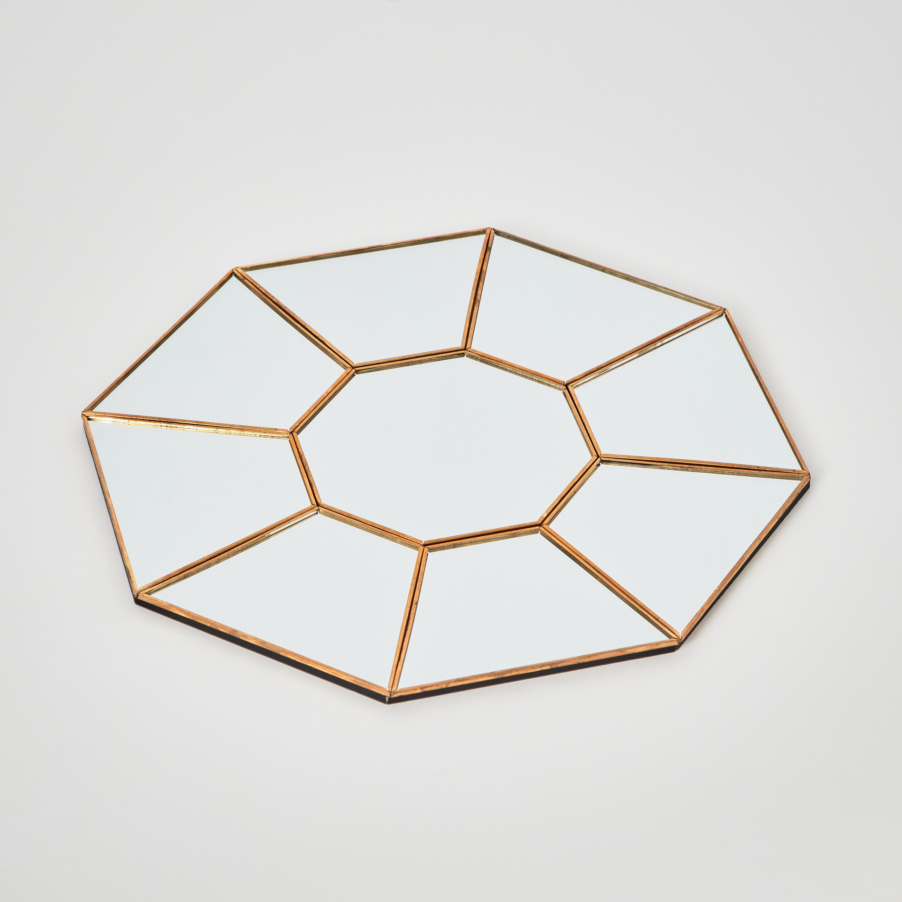 Hailee Modern Metal Octagon Mirror - 37.5x1x37.5 cm-hbxhomeware-hbxdecorandfurnishings-image-5