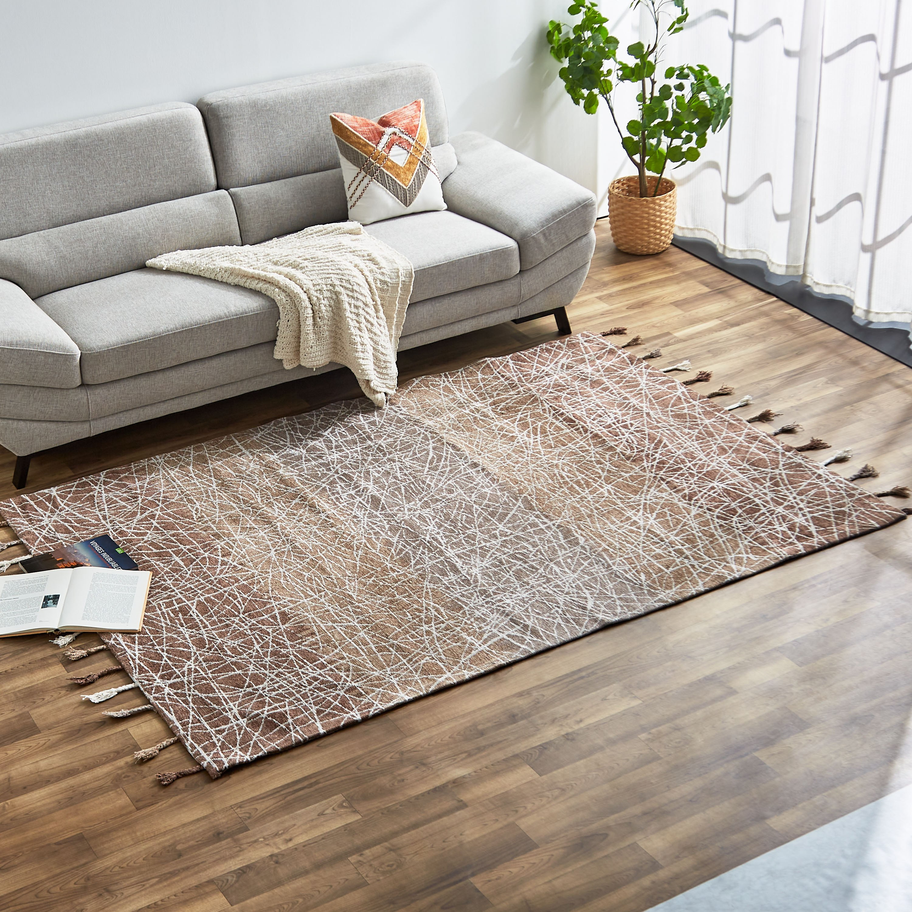 سجادة جاكار من نورديك أروها - 160x230 سم-hbxdecorandfurnishings-floorcoverings-rugs-image-1
