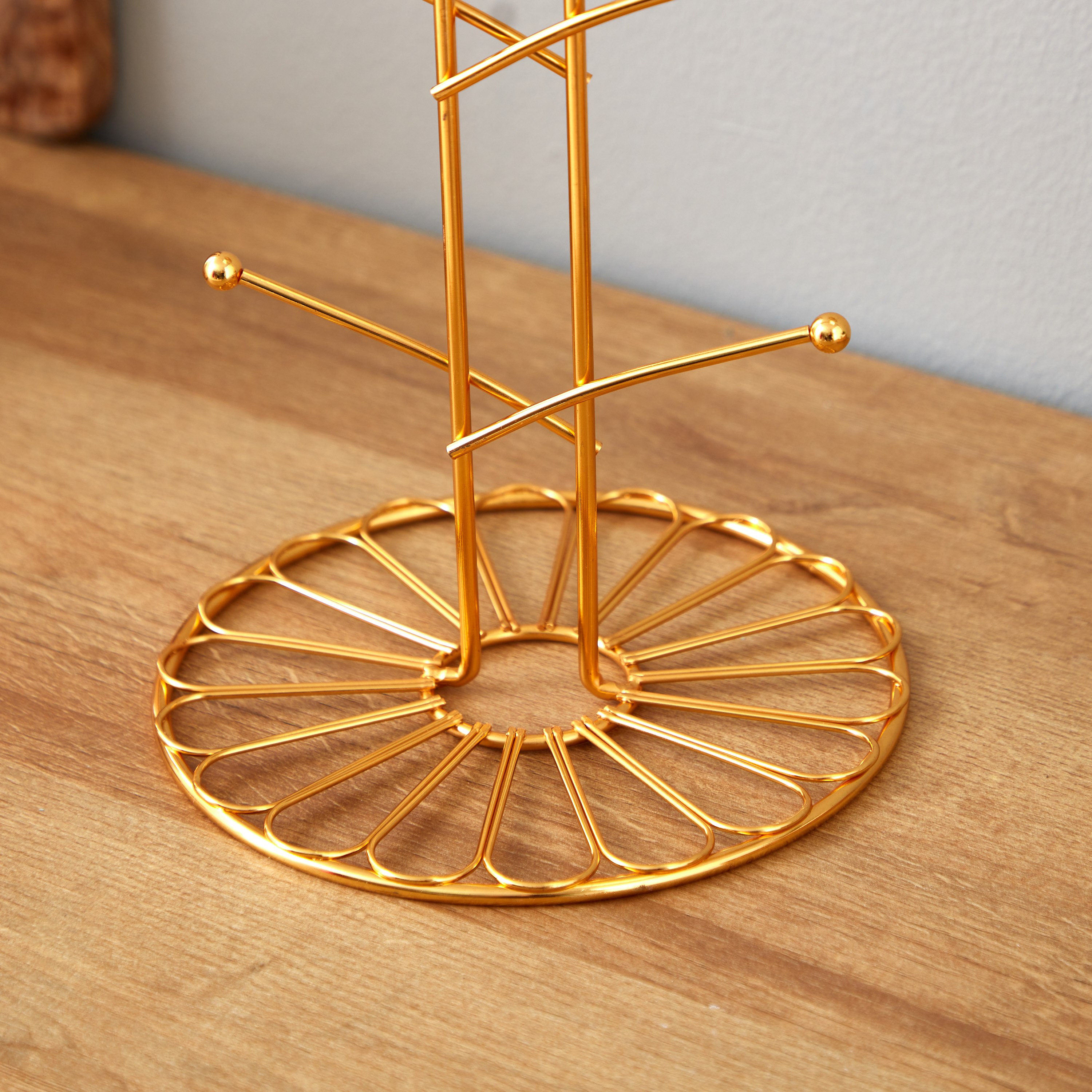 Essential Metal Coffee Mug Holder - 18.5x18.5x32.5 cm-hbxhomeware-hbxkitchen-image-3