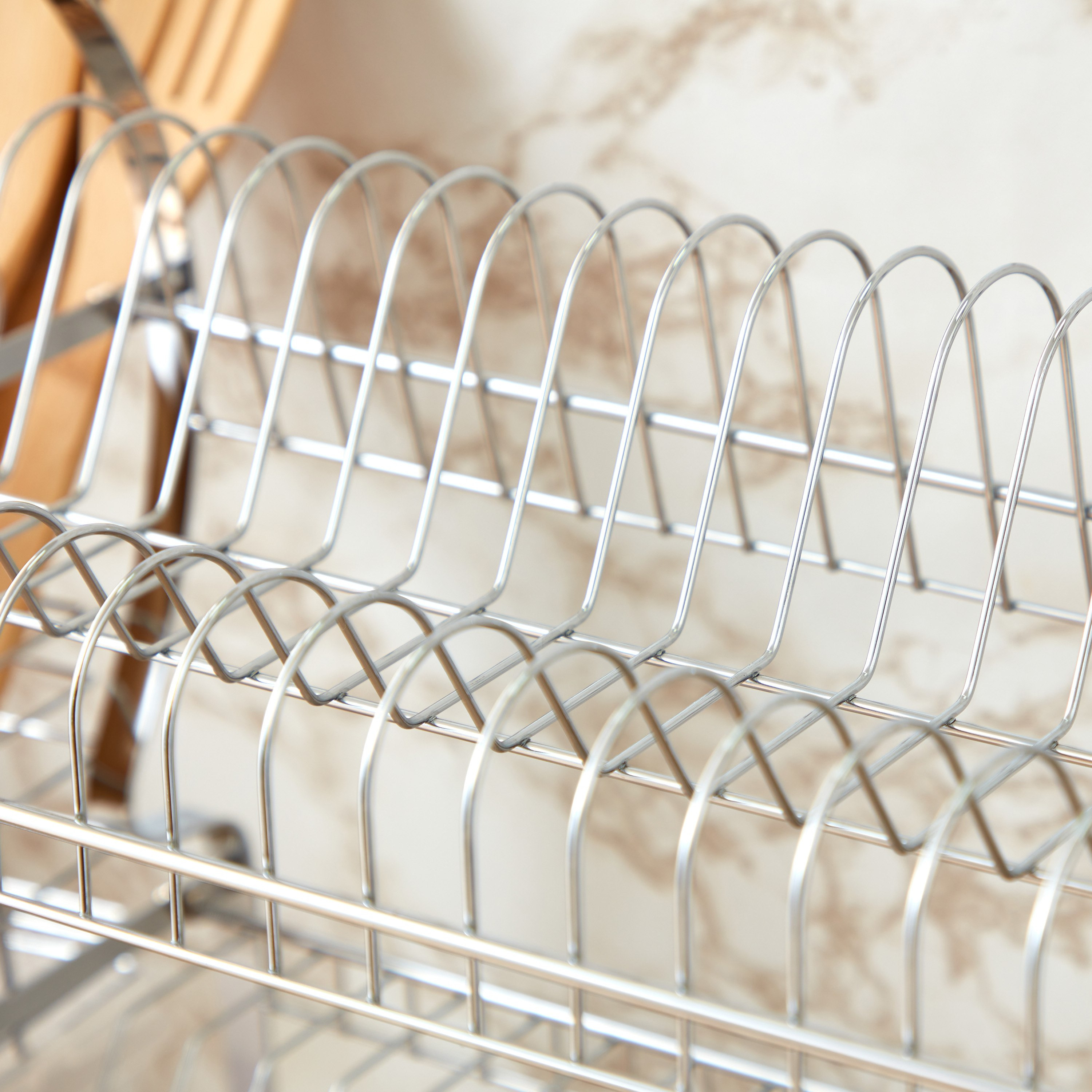 رف صحون 3 طوابق مع صينية من إسنشيال - 48x25x48 سم-hbxhomeware-hbxkitchen-image-7