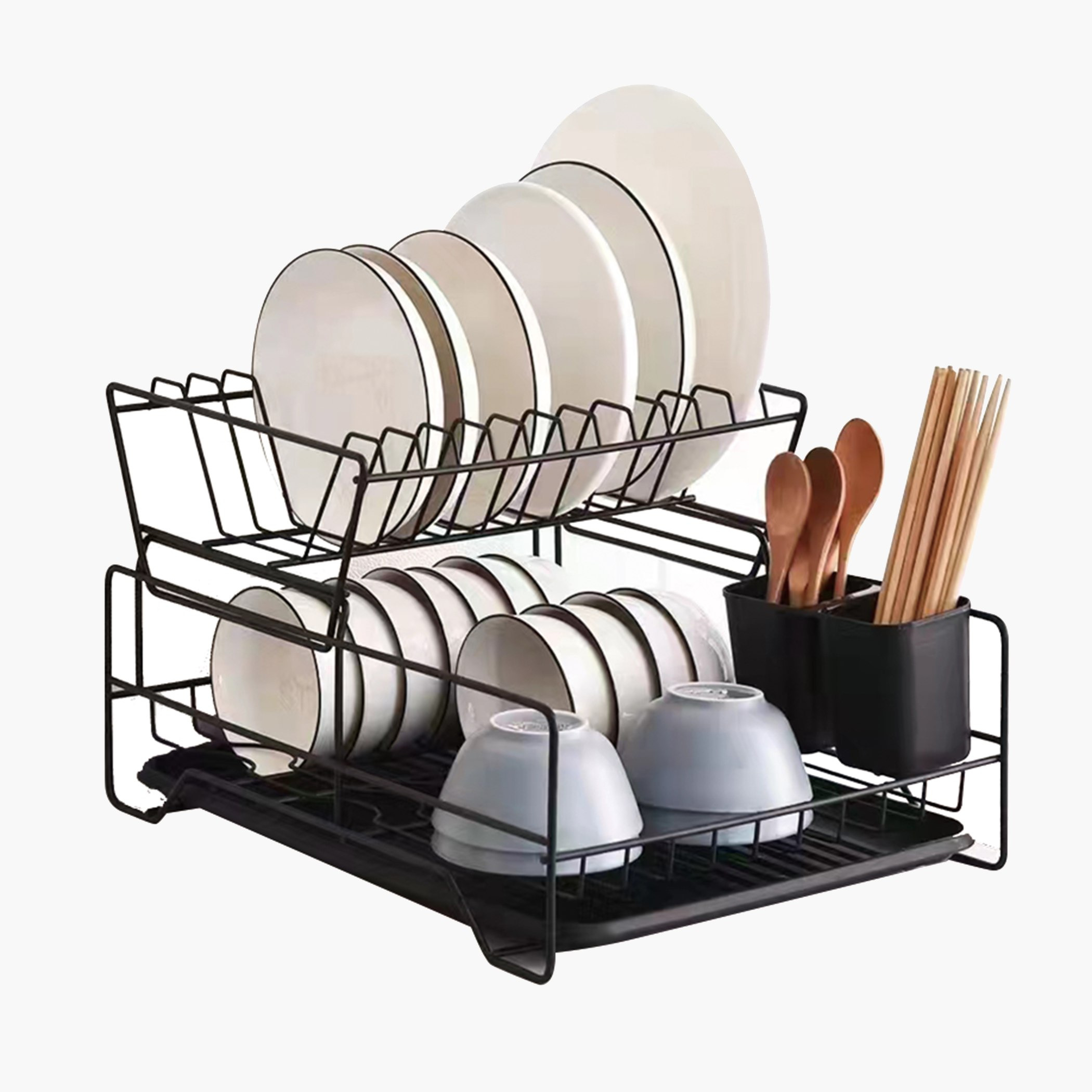 Black wire dish rack sale