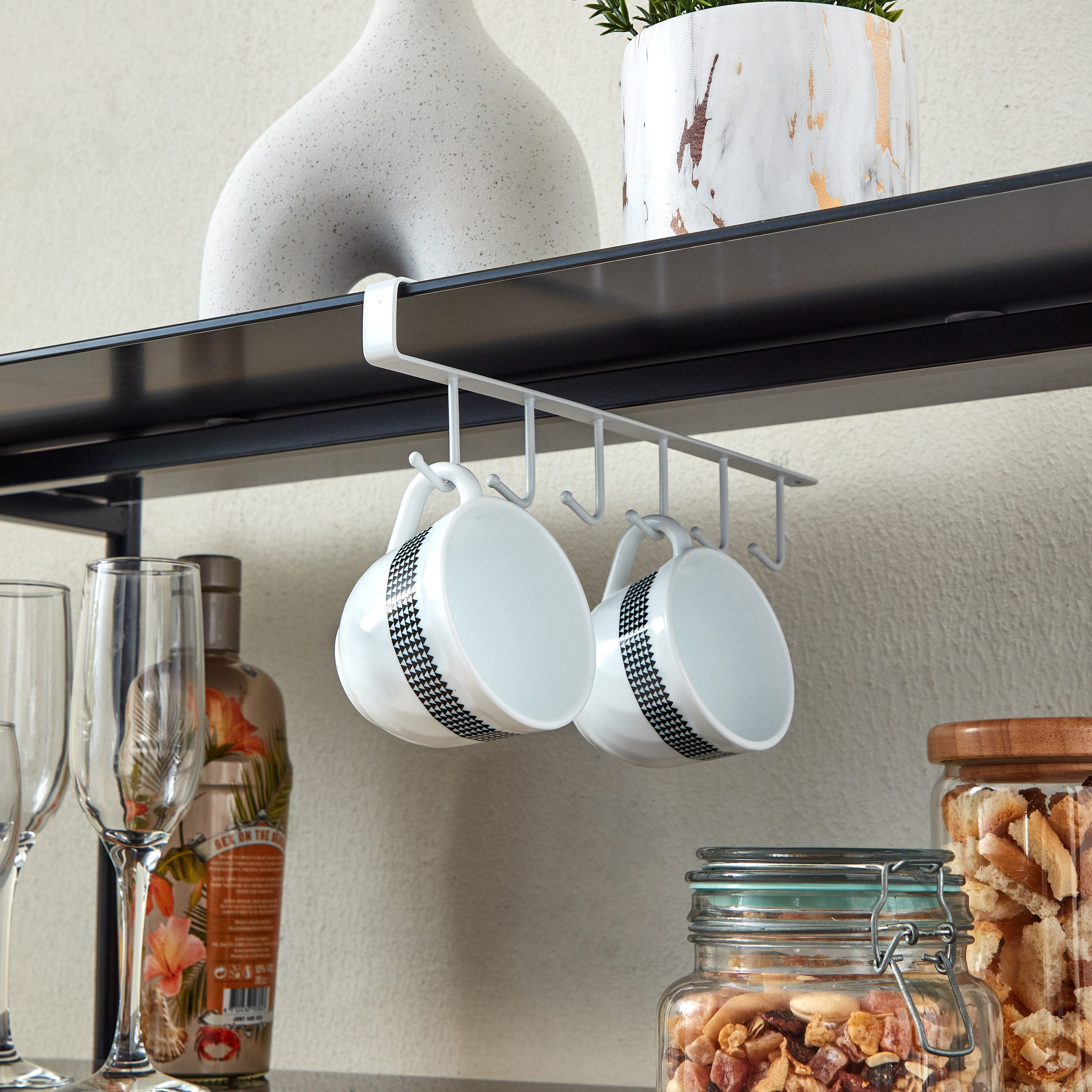 خطاف معدني متعدد الاستخدامات من إسنشيال - 7x7x26 سم-hbxkitchen-kitchenware-kitchenaccessories-image-1