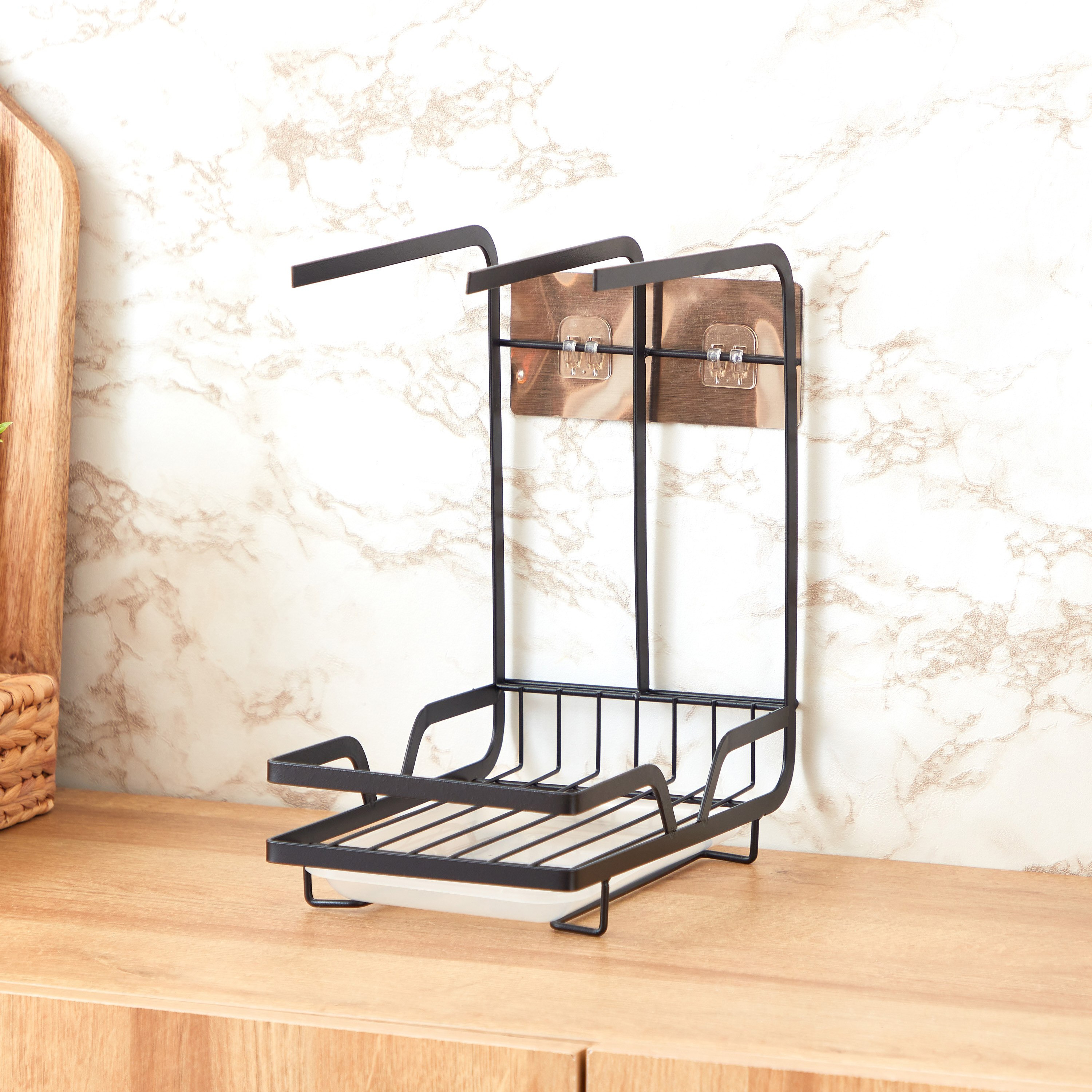 رف تنظيم الحوض معدني من إسنشيال - 24.5x14.5x30 سم-hbxhomeware-hbxkitchen-image-2