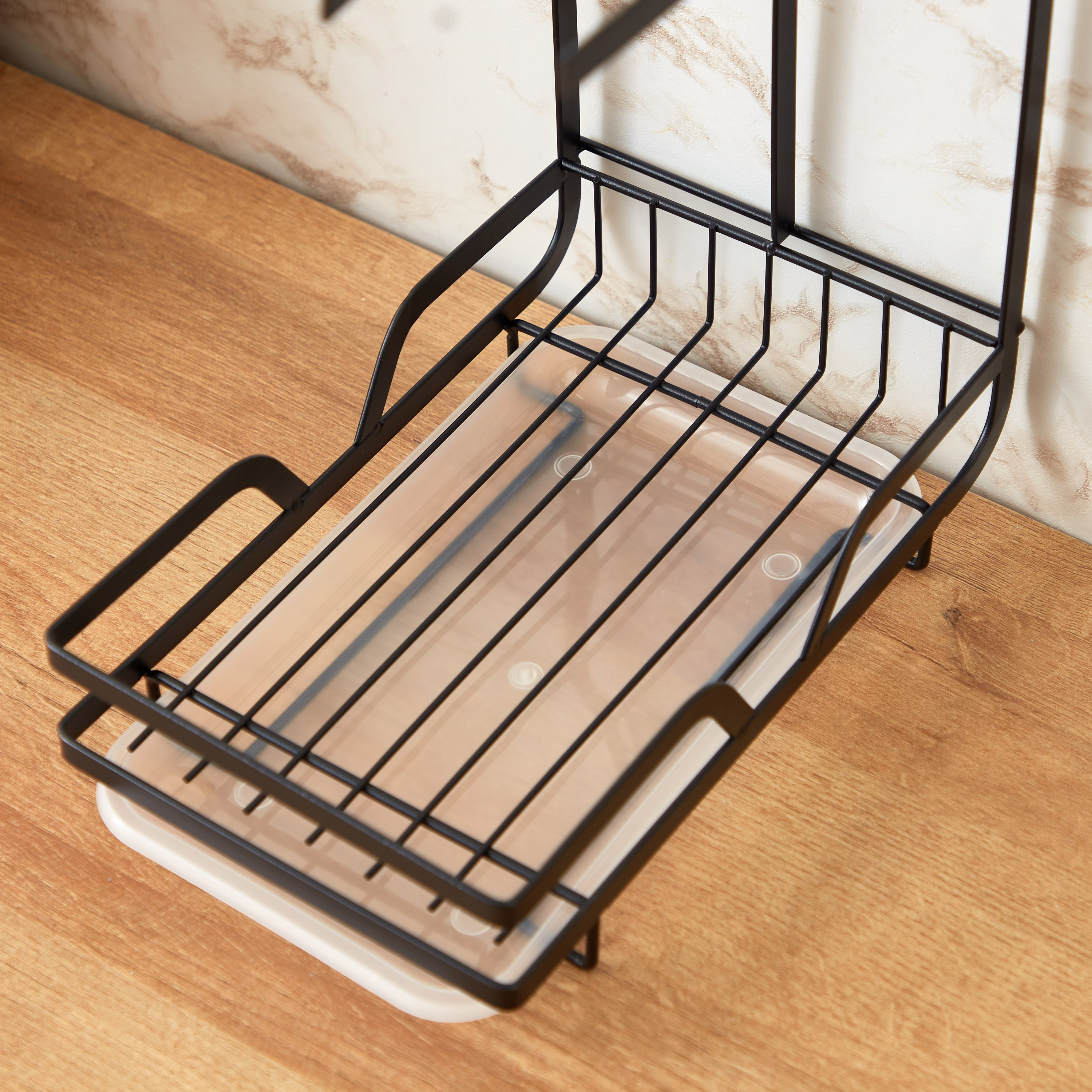 رف تنظيم الحوض معدني من إسنشيال - 24.5x14.5x30 سم-hbxhomeware-hbxkitchen-image-4