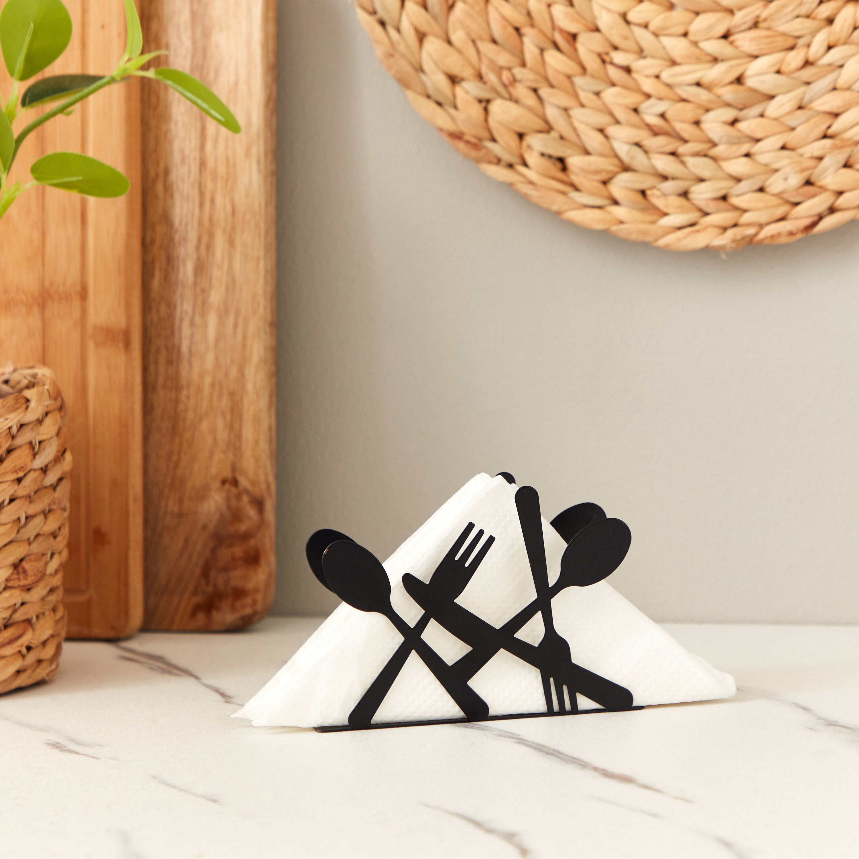 حامل مناديل سفرة من إسنشيال - 9x4x13.5 سم-hbxkitchen-kitchenware-kitchenaccessories-image-1