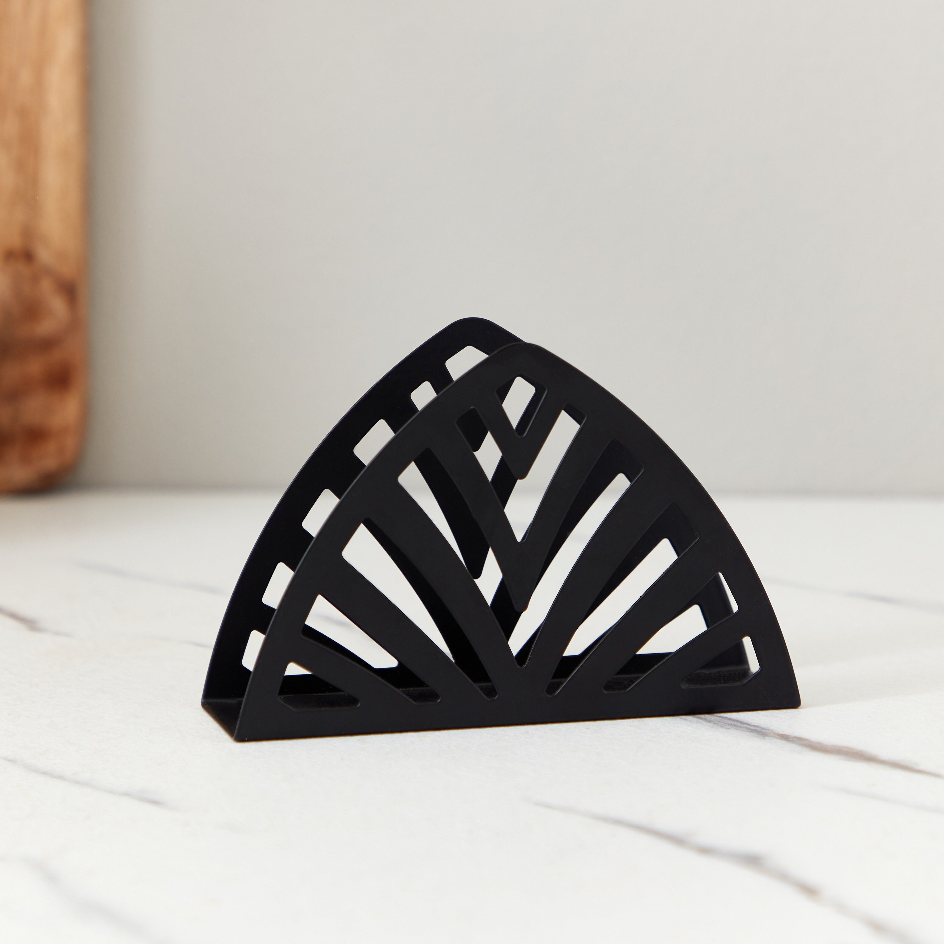 حامل مناديل سفرة معدني من إسنشيال - 13x4x8.5 سم-hbxkitchen-kitchenware-kitchenaccessories-image-2