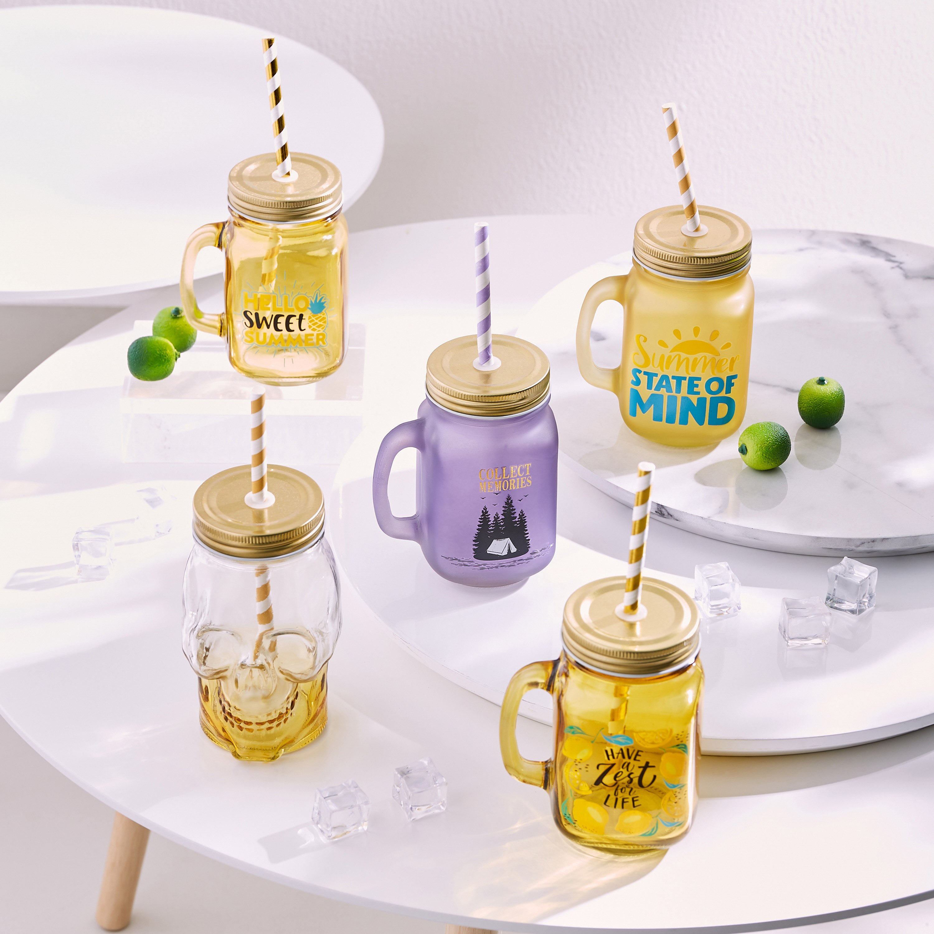 طقم جرة ماسون زجاج قطعتين من بيليسيمو - 450 مل-hbxhomeware-hbxkitchen-image-5