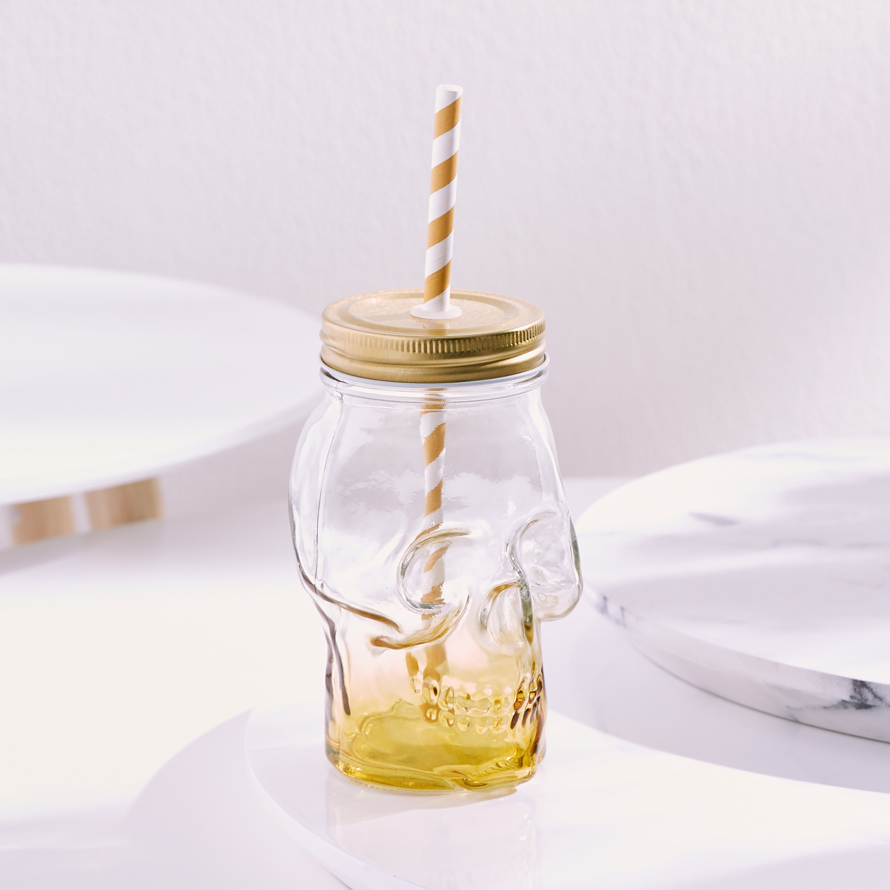 جرة ماسون بتصميم جمجمة من بيليسيمو - 450 مل-hbxhomeware-hbxkitchen-image-1