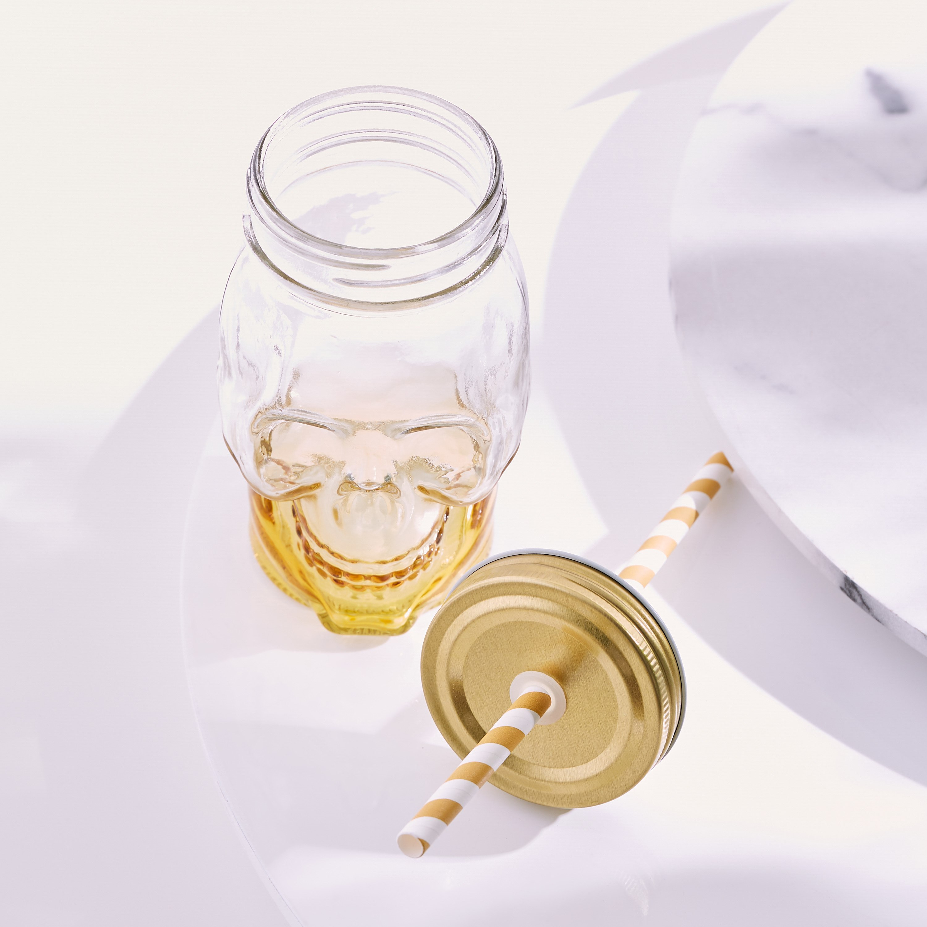 جرة ماسون بتصميم جمجمة من بيليسيمو - 450 مل-hbxhomeware-hbxkitchen-image-2