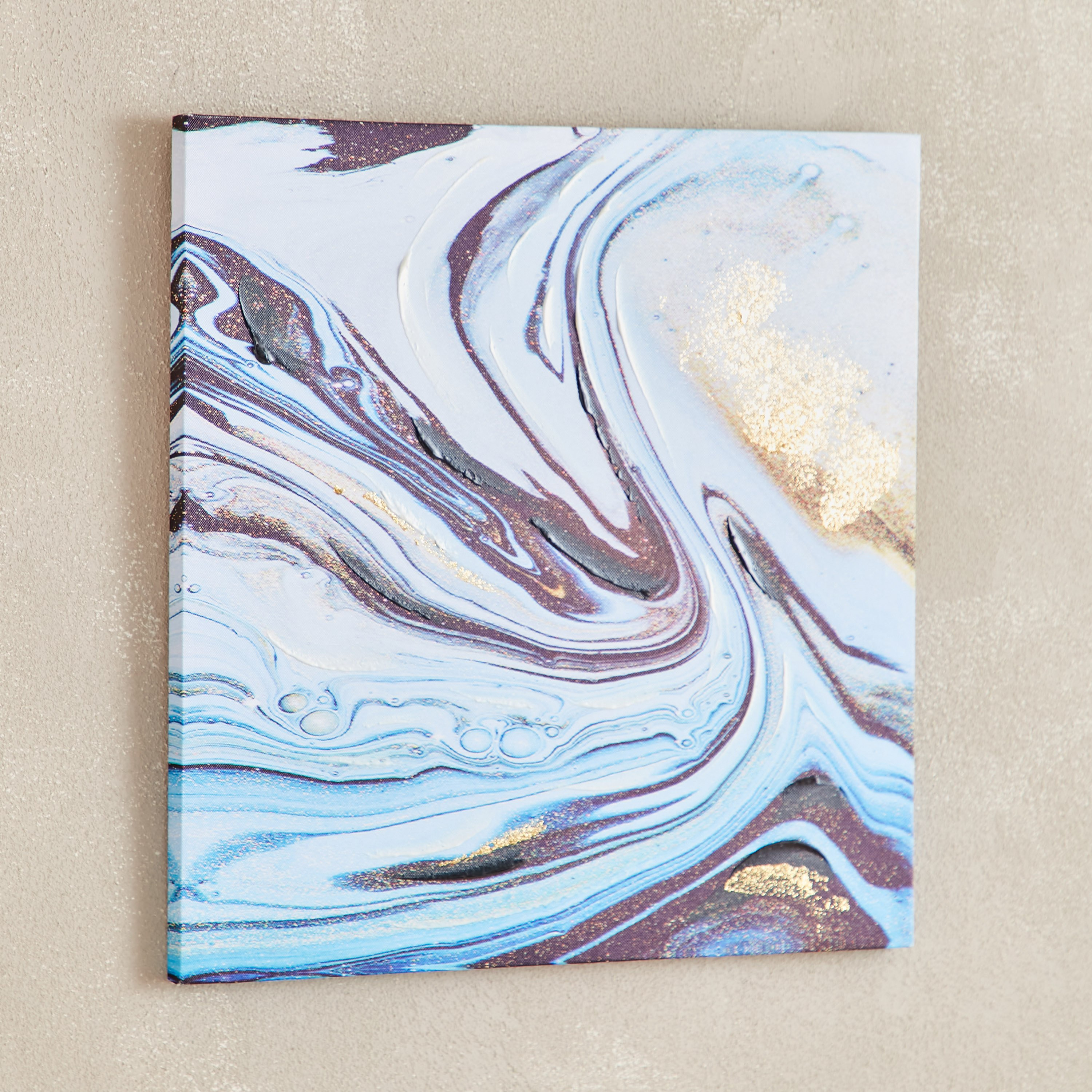 لوحة مؤطرة بتصميم عصري تجريدي من سيرا - 50x50 سم-hbxhomeware-hbxdecorandfurnishings-image-2