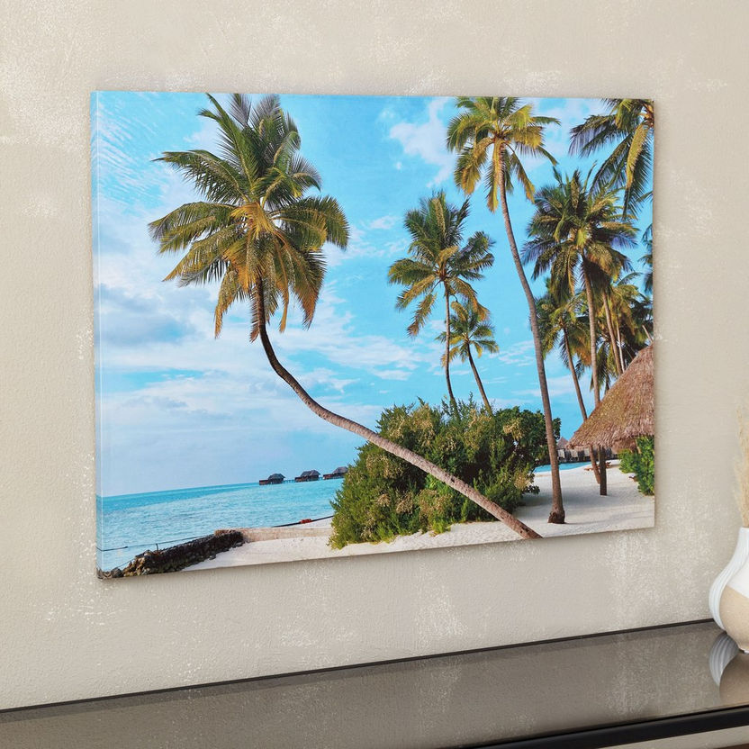 Cera Beach Framed Picture - 70x50 cm-Framed Pictures-image-1