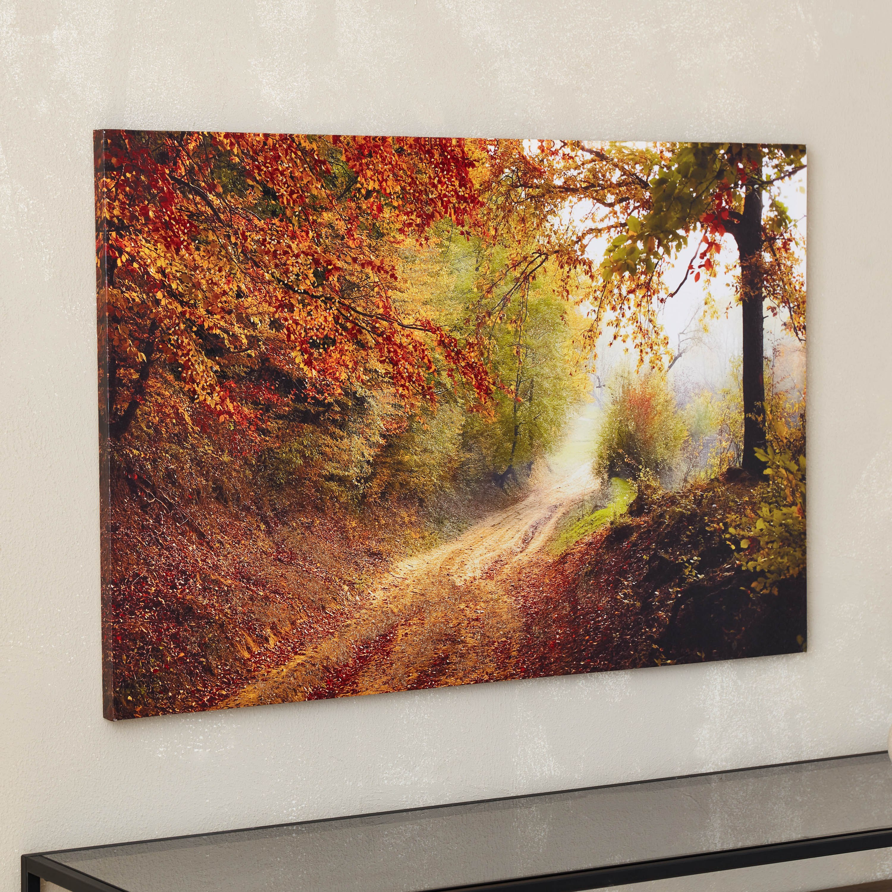 زينة حائط كانفاس مؤطرة بتصميم طبيعة من سيرا - 90x60 سم-hbxhomeware-hbxdecorandfurnishings-image-2
