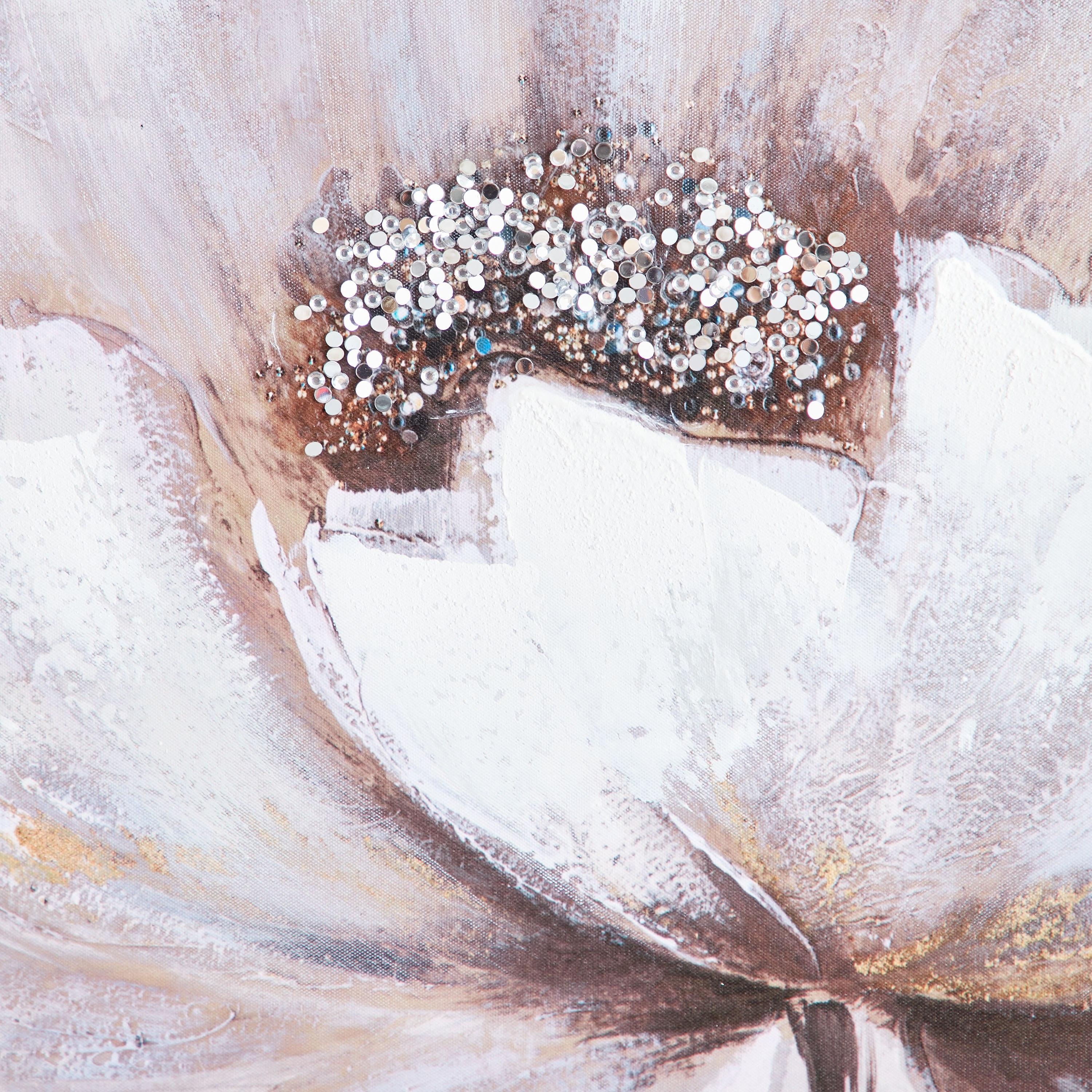 لوحة مؤطرة بتصميم زهرة تجريدية من سيرا - 120x60 سم-hbxhomeware-hbxdecorandfurnishings-image-3