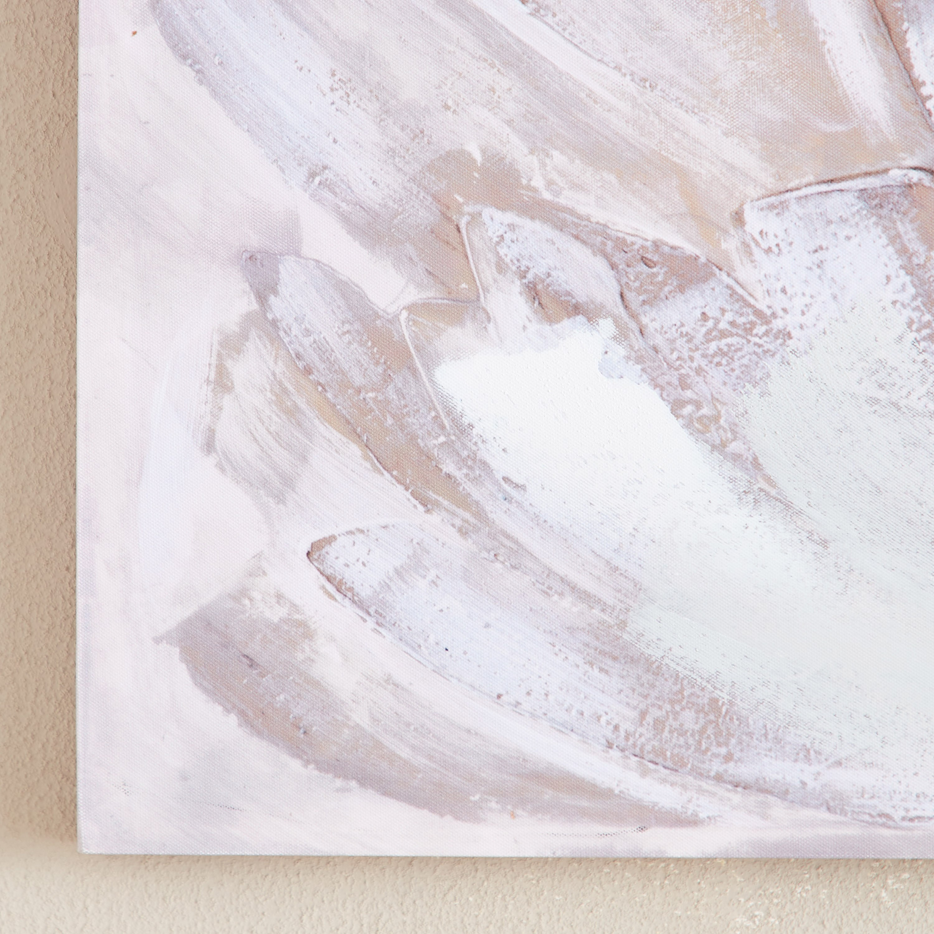 لوحة مؤطرة بتصميم زهرة تجريدية من سيرا - 120x60 سم-hbxhomeware-hbxdecorandfurnishings-image-4