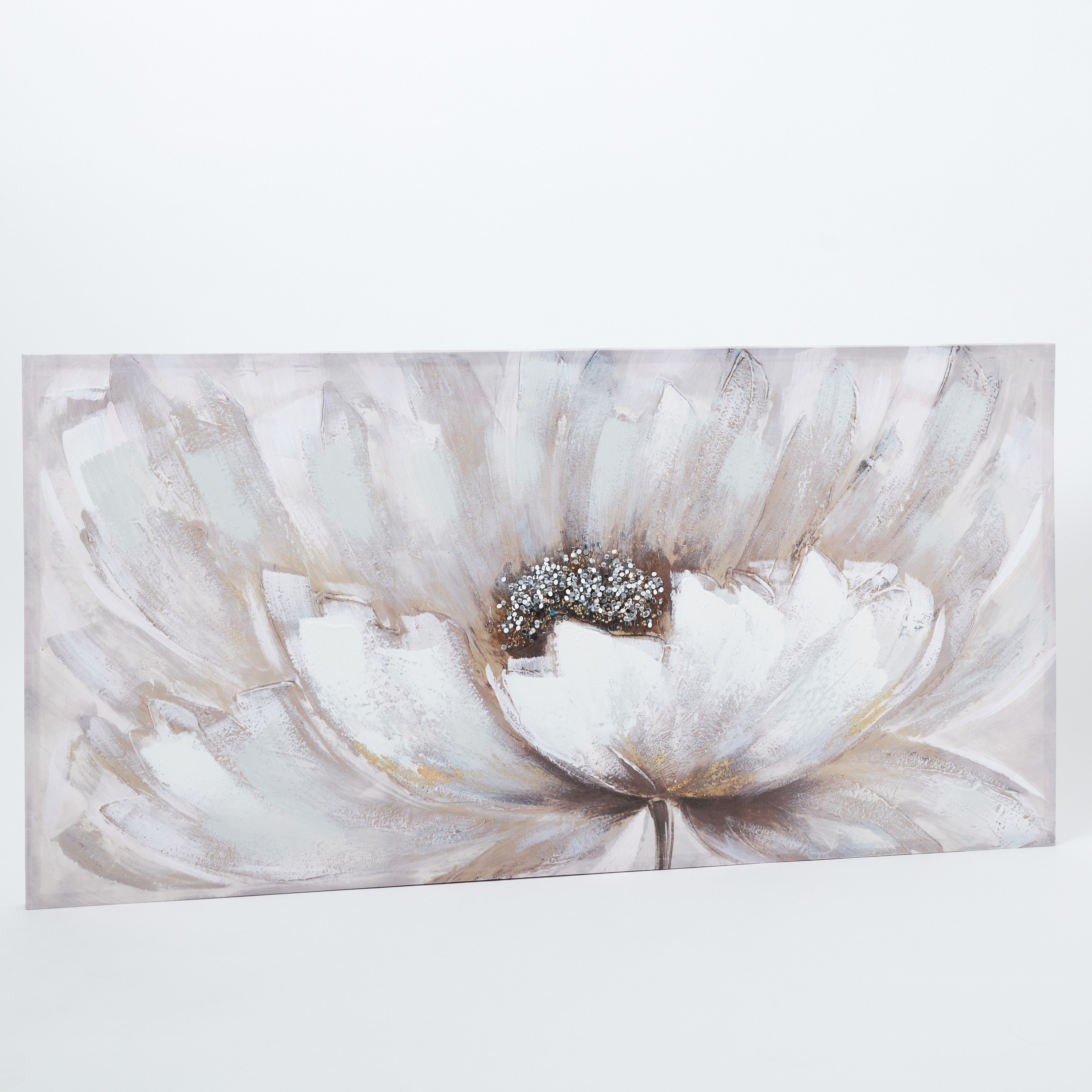 لوحة مؤطرة بتصميم زهرة تجريدية من سيرا - 120x60 سم-hbxhomeware-hbxdecorandfurnishings-image-6