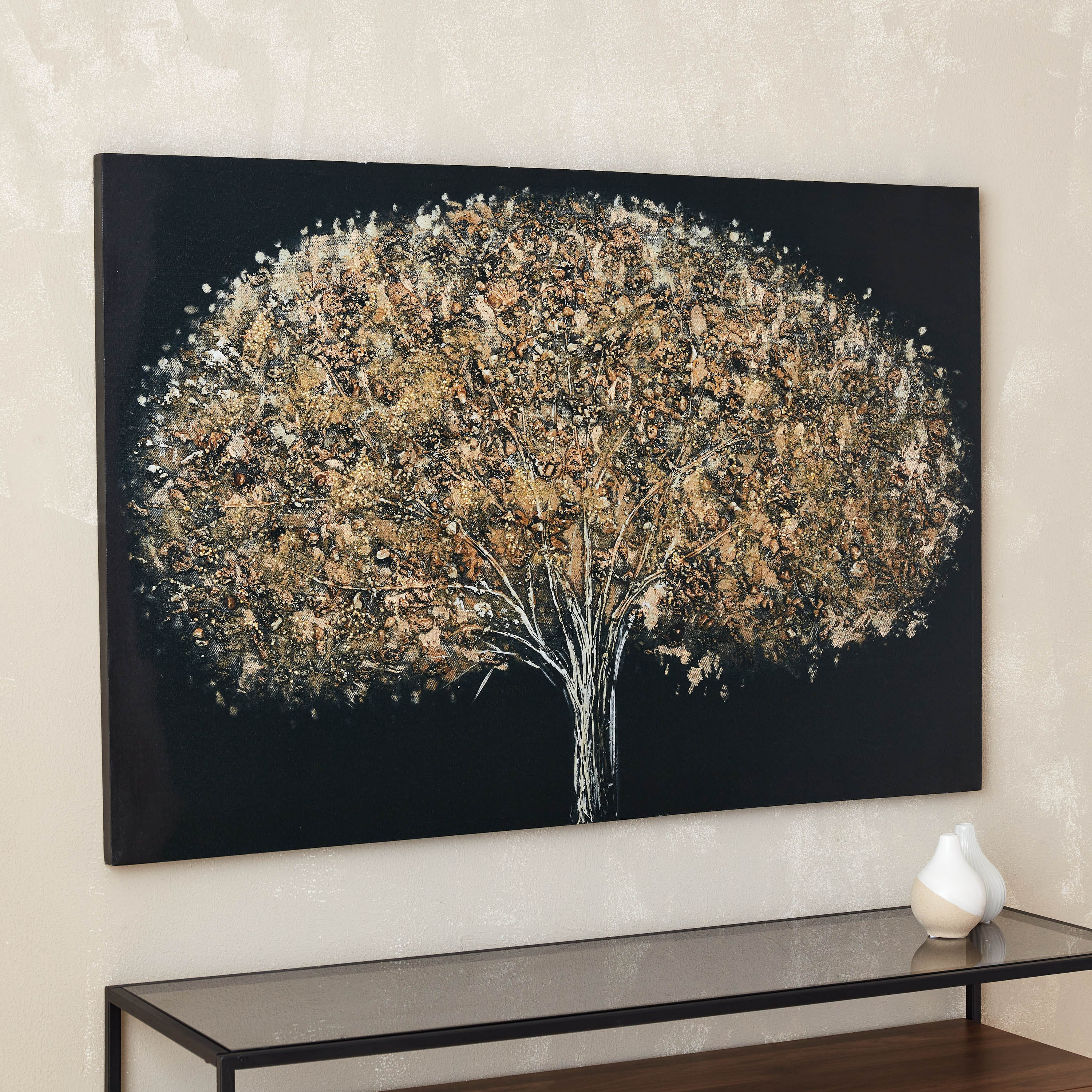 لوحة مؤطرة بتصميم شجرة من سيرا - 120x80 سم-PROMO_HB_AE_B1G1_250925-image-2