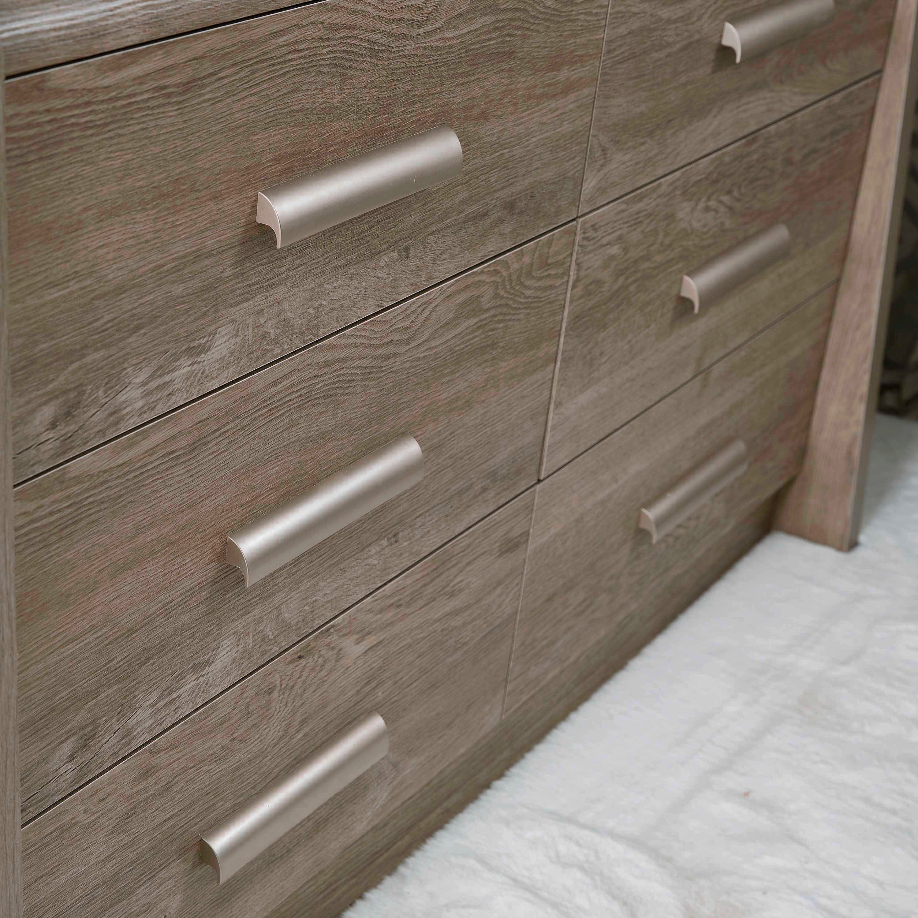 طاولة تزيين كبيرة بستة أدراج بدون مرآة-hbxfurniture-bedroom-dressersandmirrors-image-4