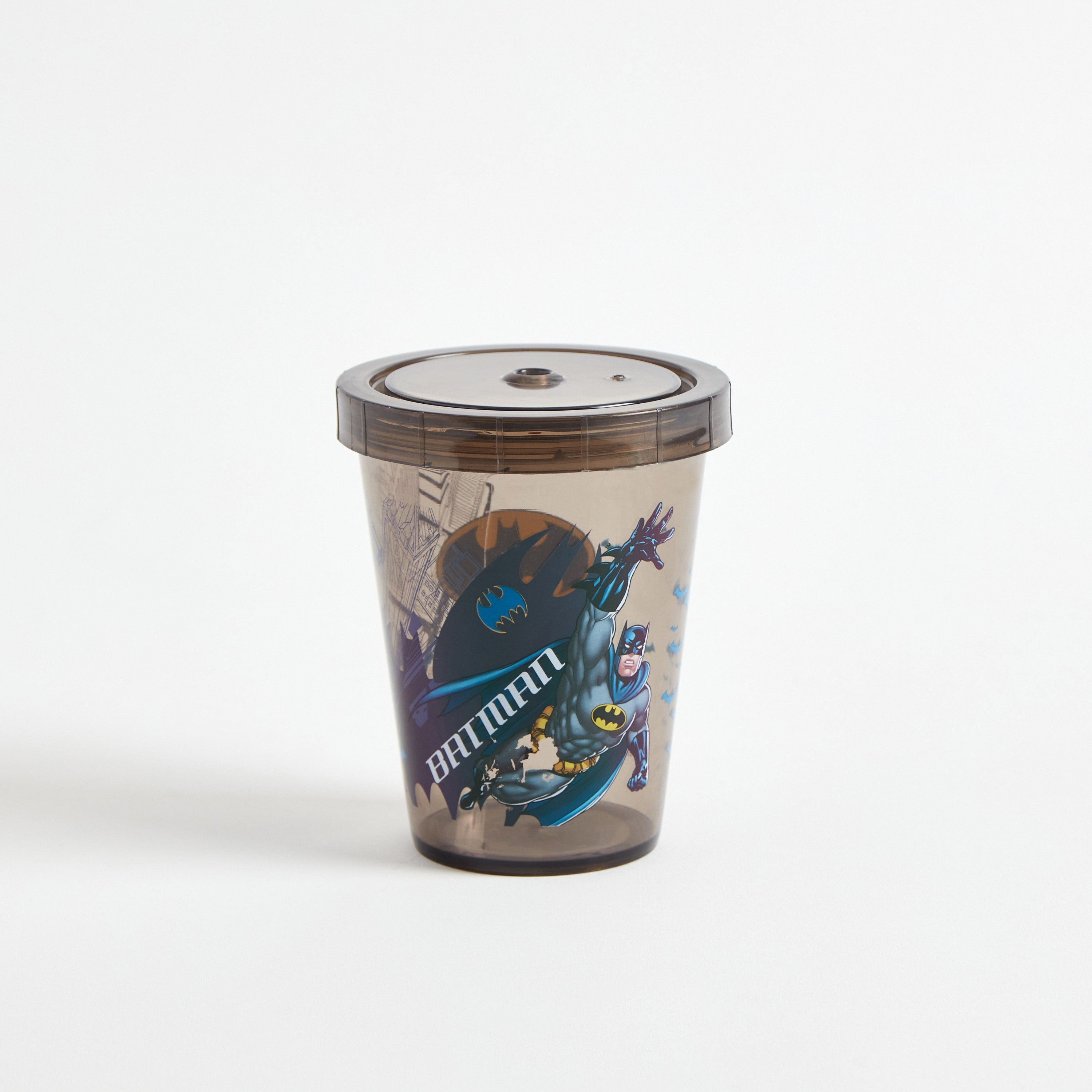 كوب بمصاصة وطبعات باتمان - 12x10 سم-hbxhomeware-hbxkidsandyouth-image-5