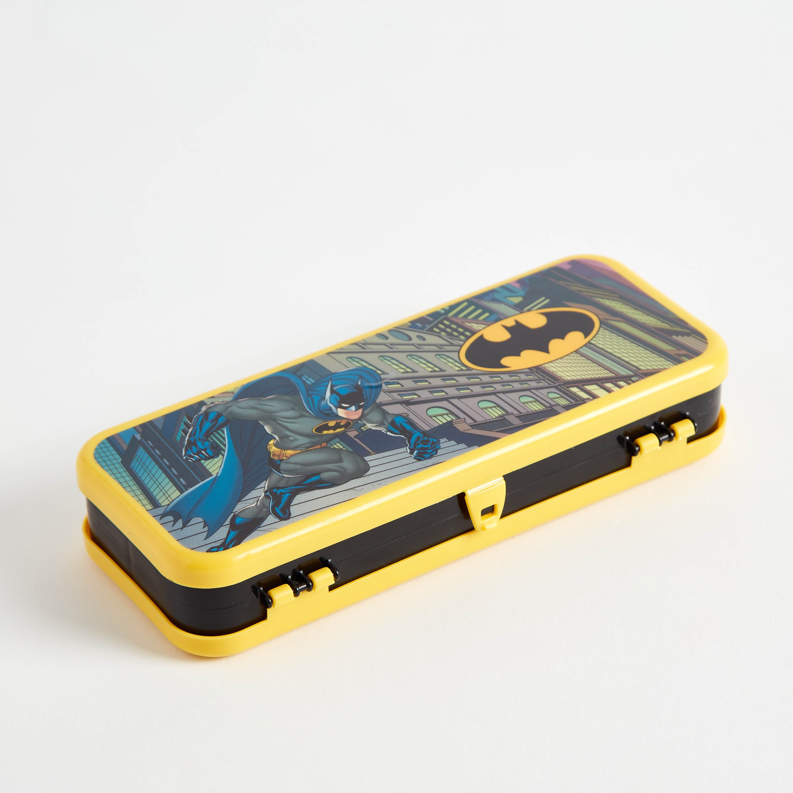 Batman Double Side Pencil Box - 20.7x9.1x3.9 cm-hbxkidsandyouth-playroom-stationery-image-7